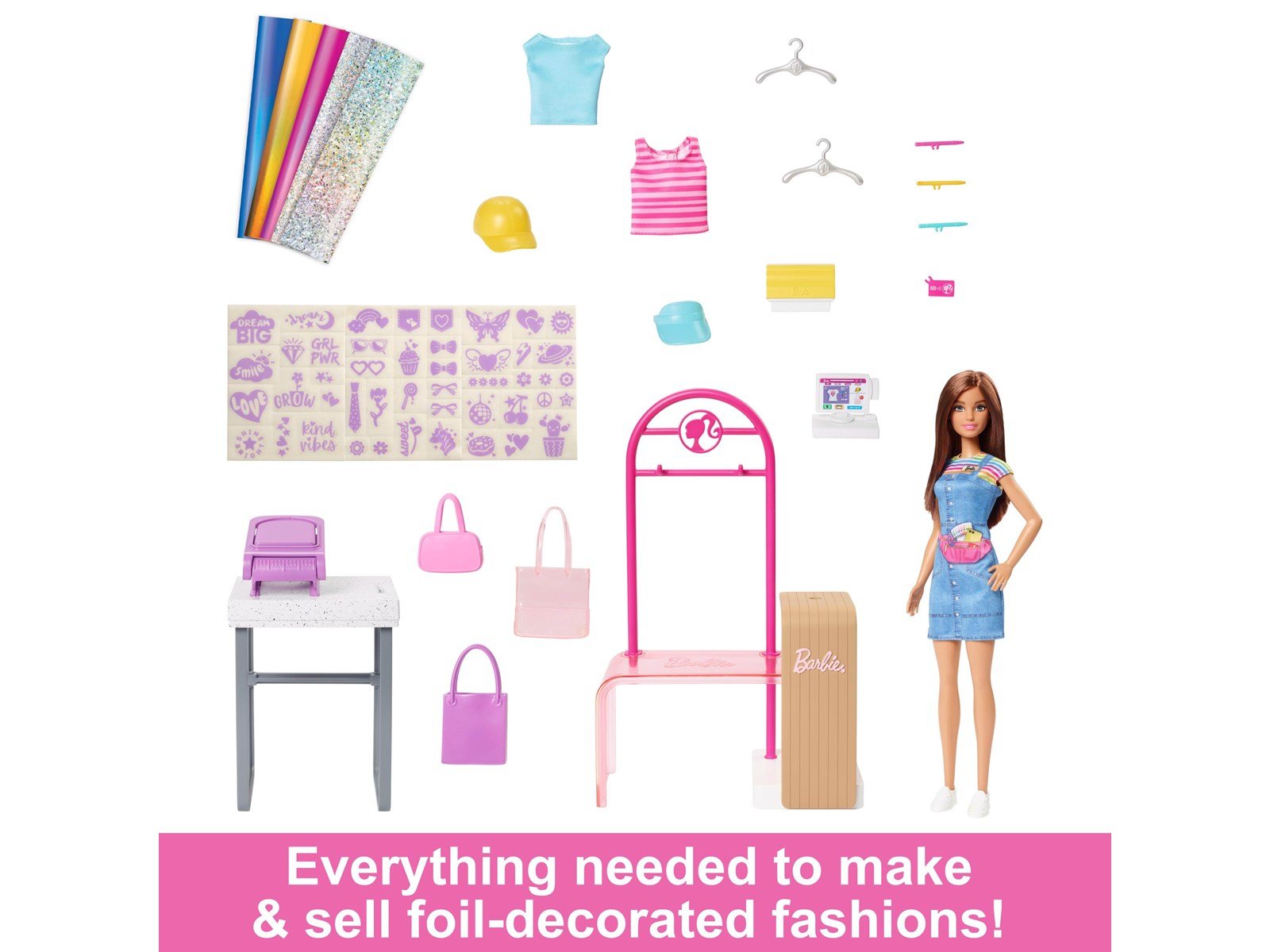 Barbie Make & Sell Boutique Playset 30cm