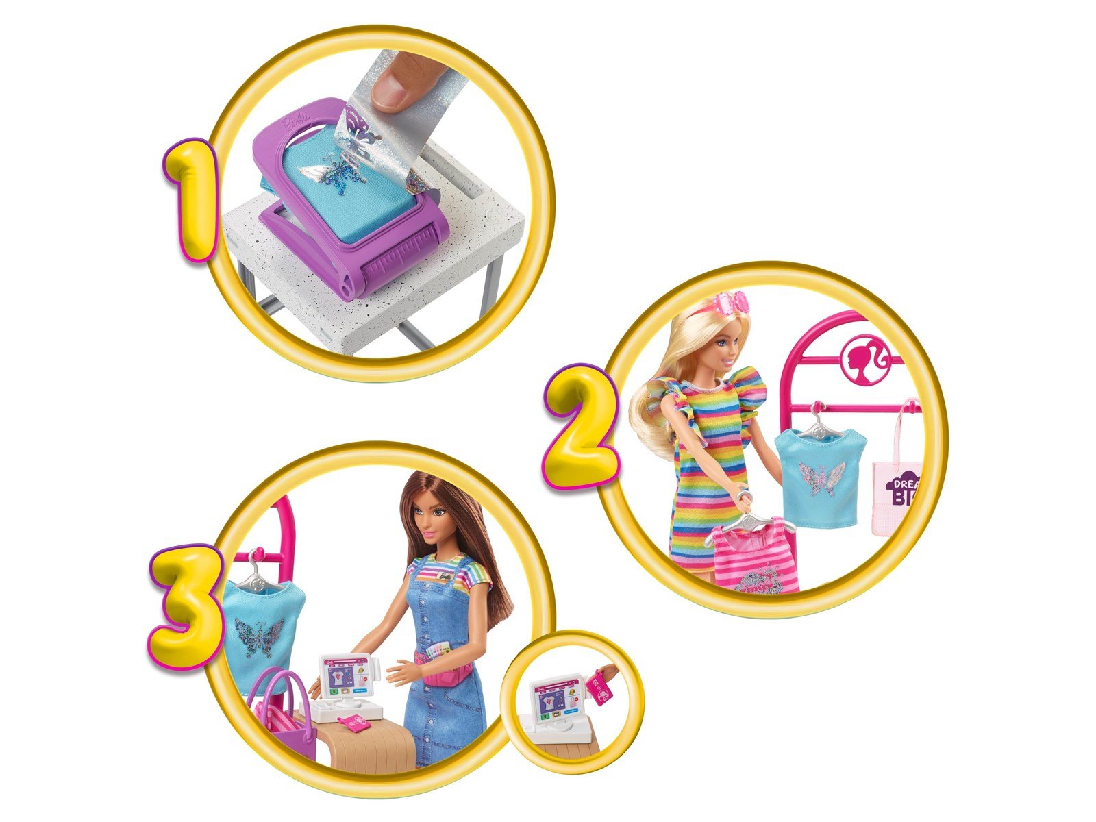 Barbie Make & Sell Boutique Playset 30cm