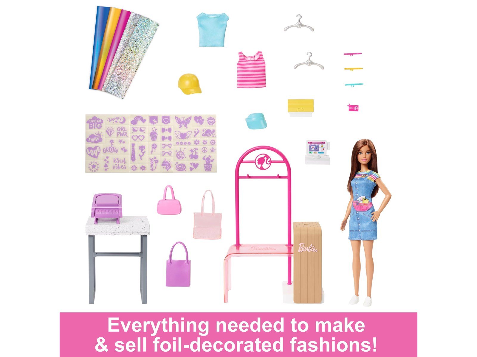 Barbie Make & Sell Boutique Playset 30cm