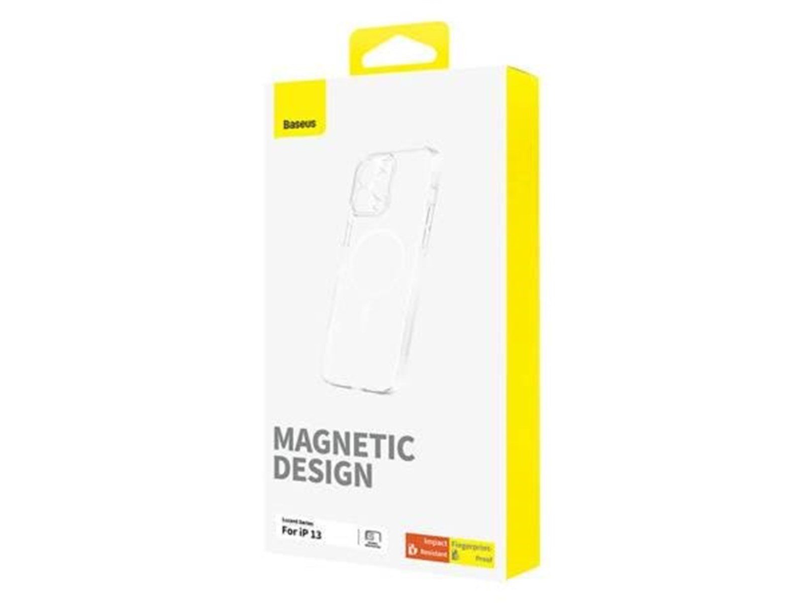 Baseus Magnetic Phone Case for iP 13  OS-Lucent Series (Clear)