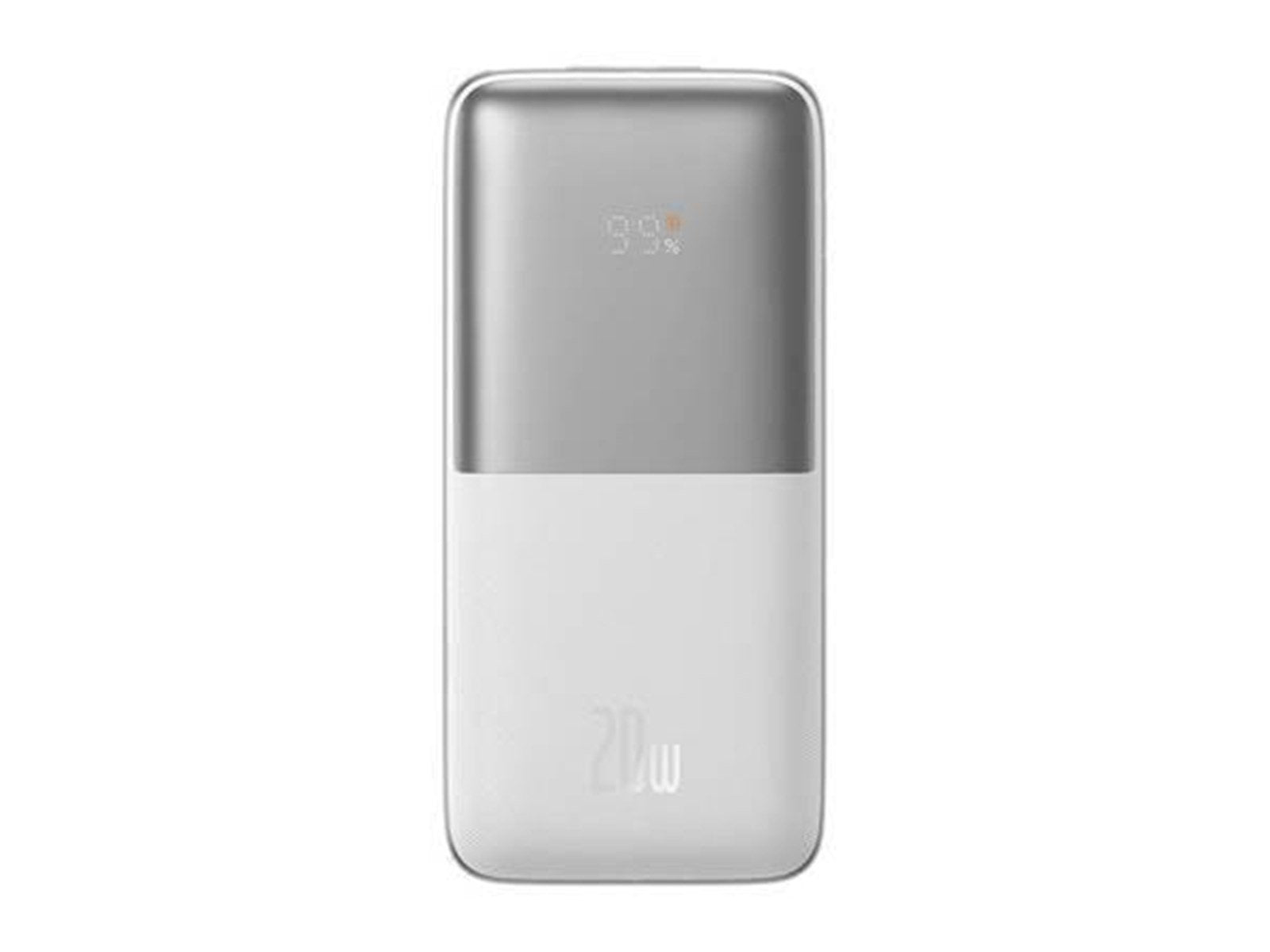 Baseus Powerbank Bipow Pro 10000mAh 2xUSB USB-C 20W (white) Powerbank (Akku) - Weiß - 10000 mAh