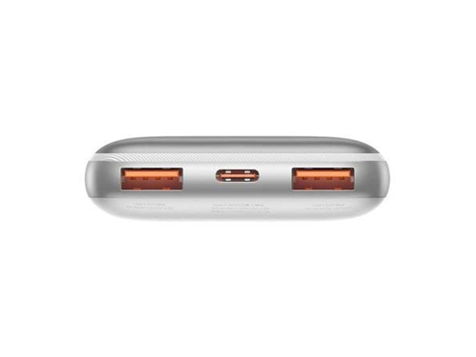 Baseus Powerbank Bipow Pro 10000mAh 2xUSB USB-C 20W (white) Powerbank (Akku) - Weiß - 10000 mAh