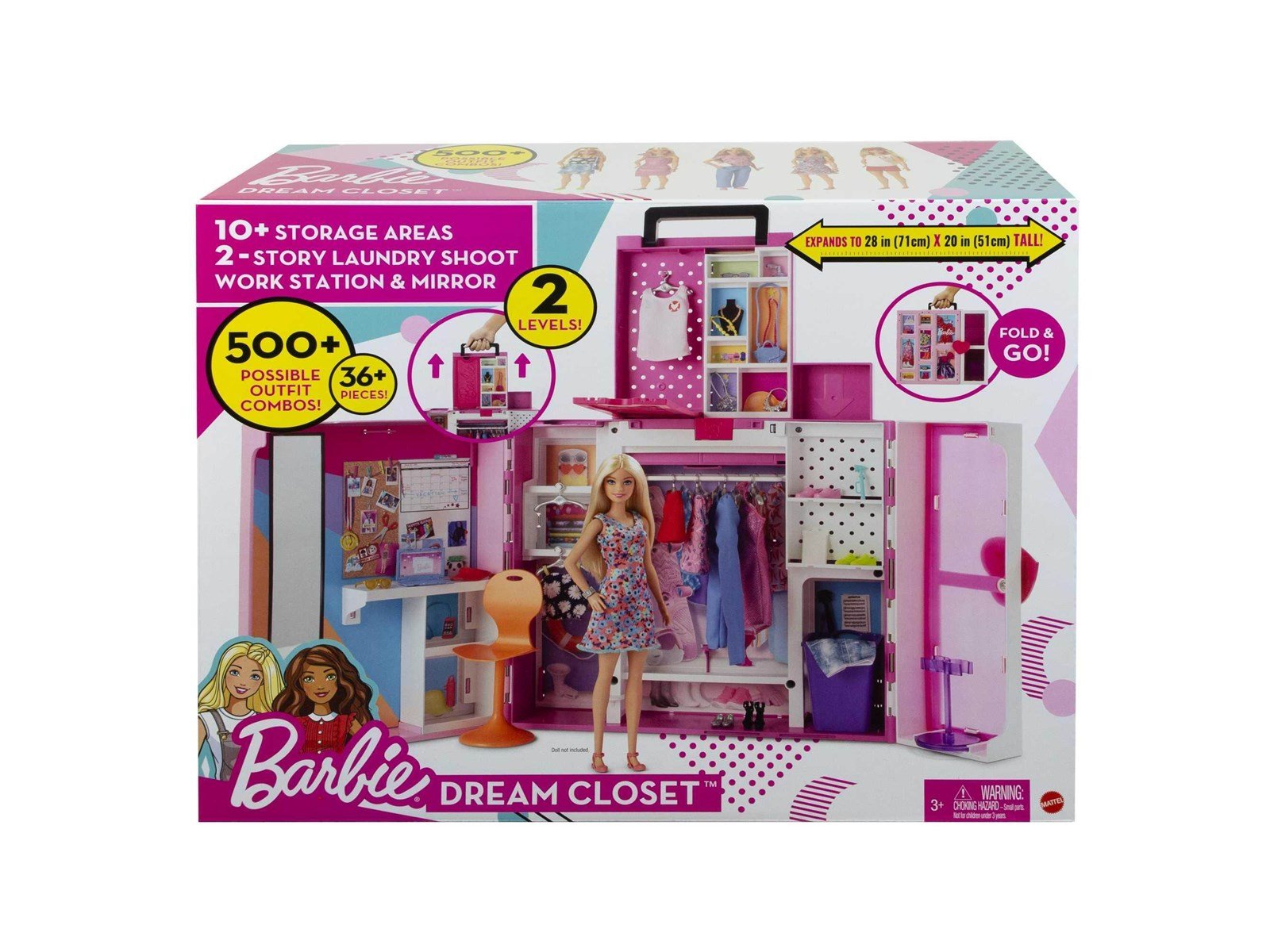 Barbie Fashionistas Dream Closet Playset