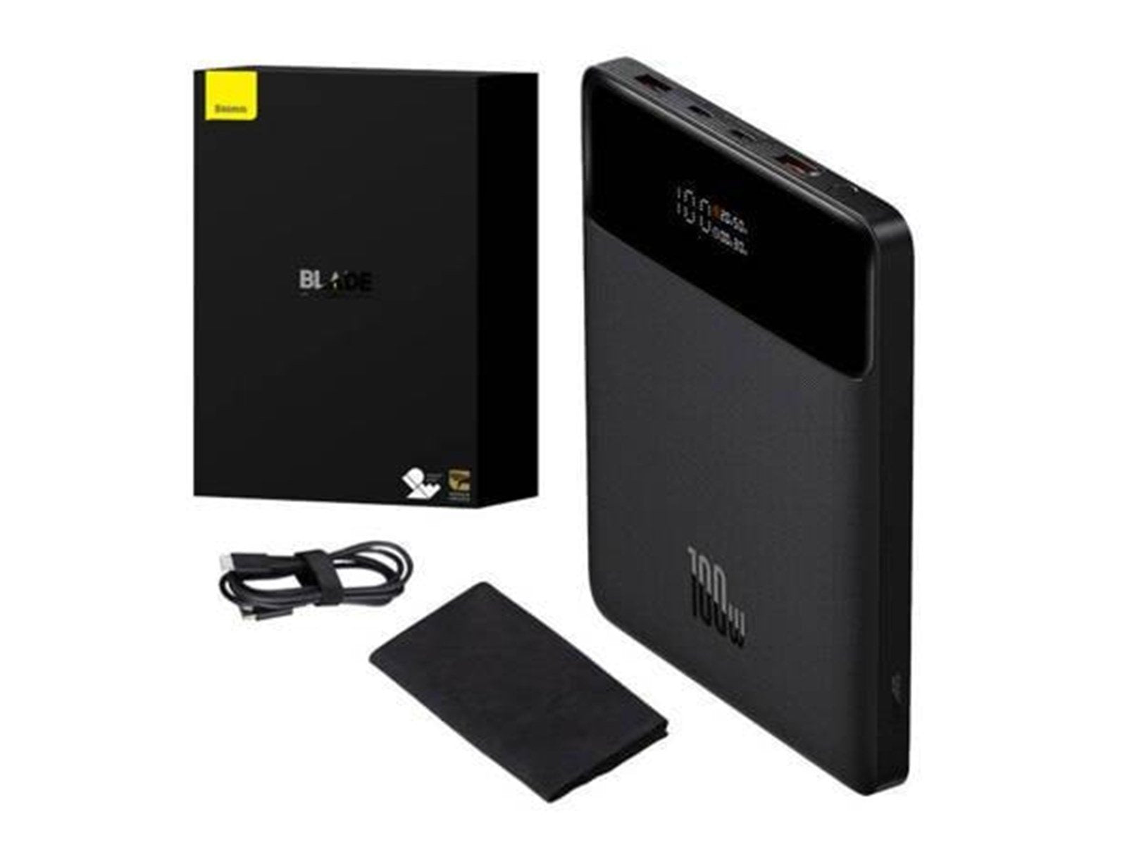 Baseus Powerbank Blade 20000mAh 100W (black) Powerbank (Akku) - schwarz - 20000 mAh