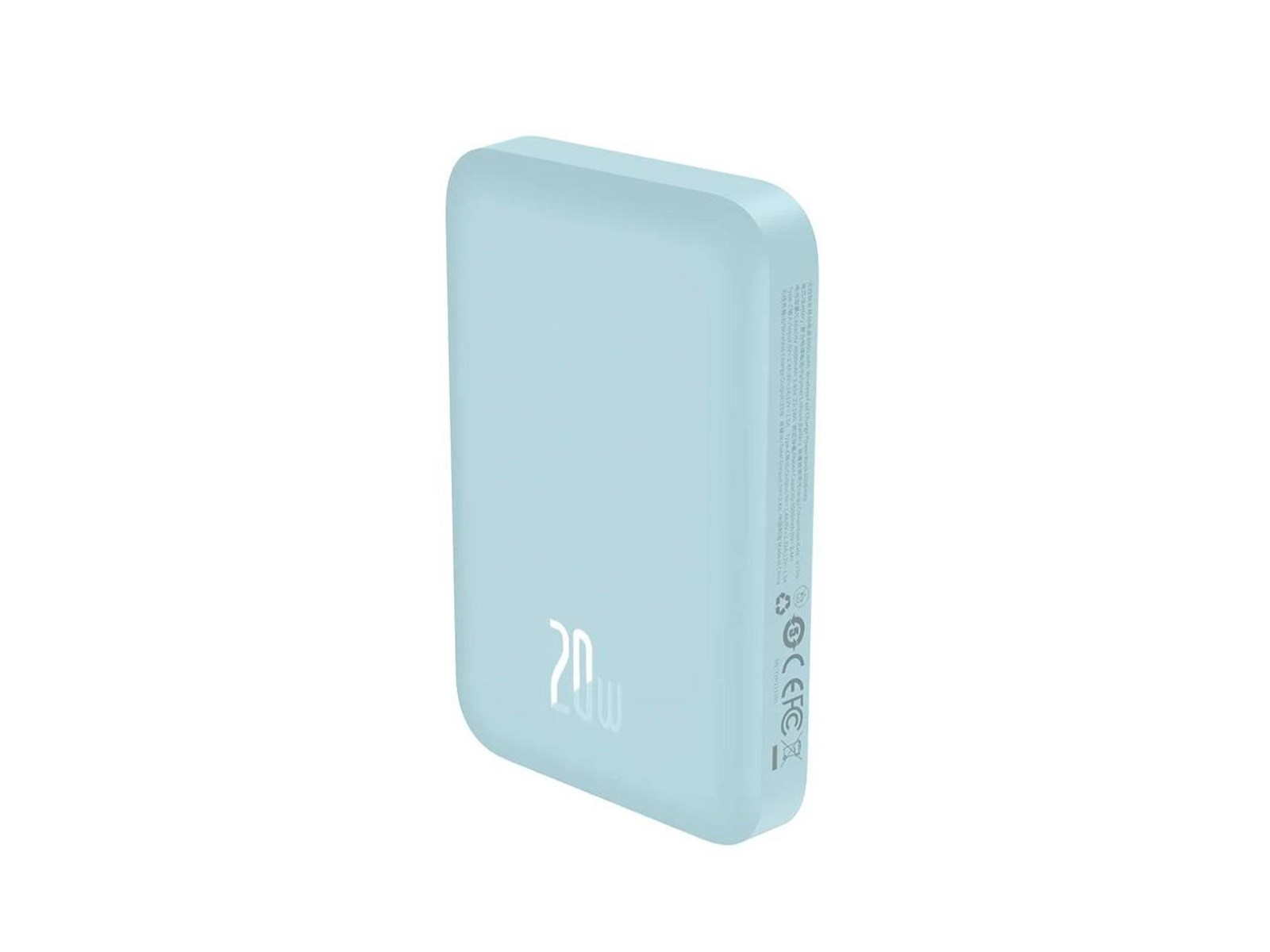 Baseus Powerbank Magnetic Mini 6000mAh 20W MagSafe Powerbank (Akku) - Blau - 6000 mAh