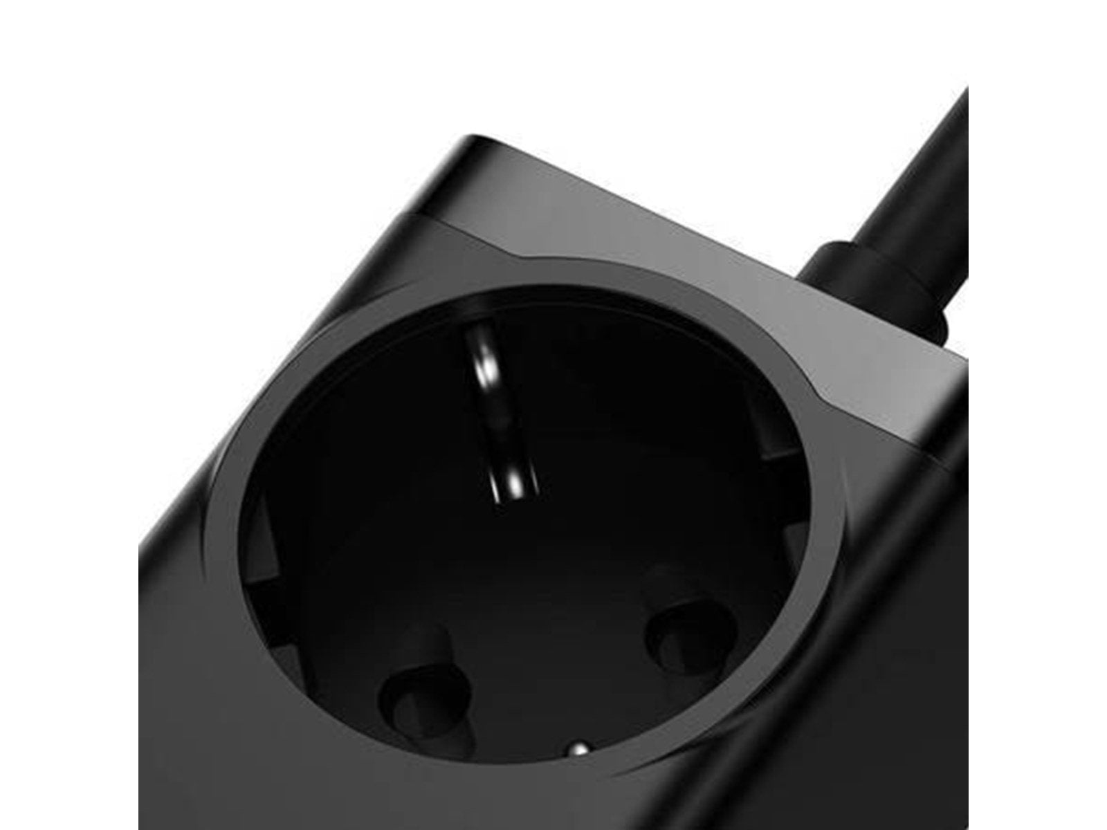 Baseus GaN3 Pro wall charger / powerstrip 2xUSB + 2xUSB-C + AC 100W (black) USB-Hubs - 5 - Schwarz