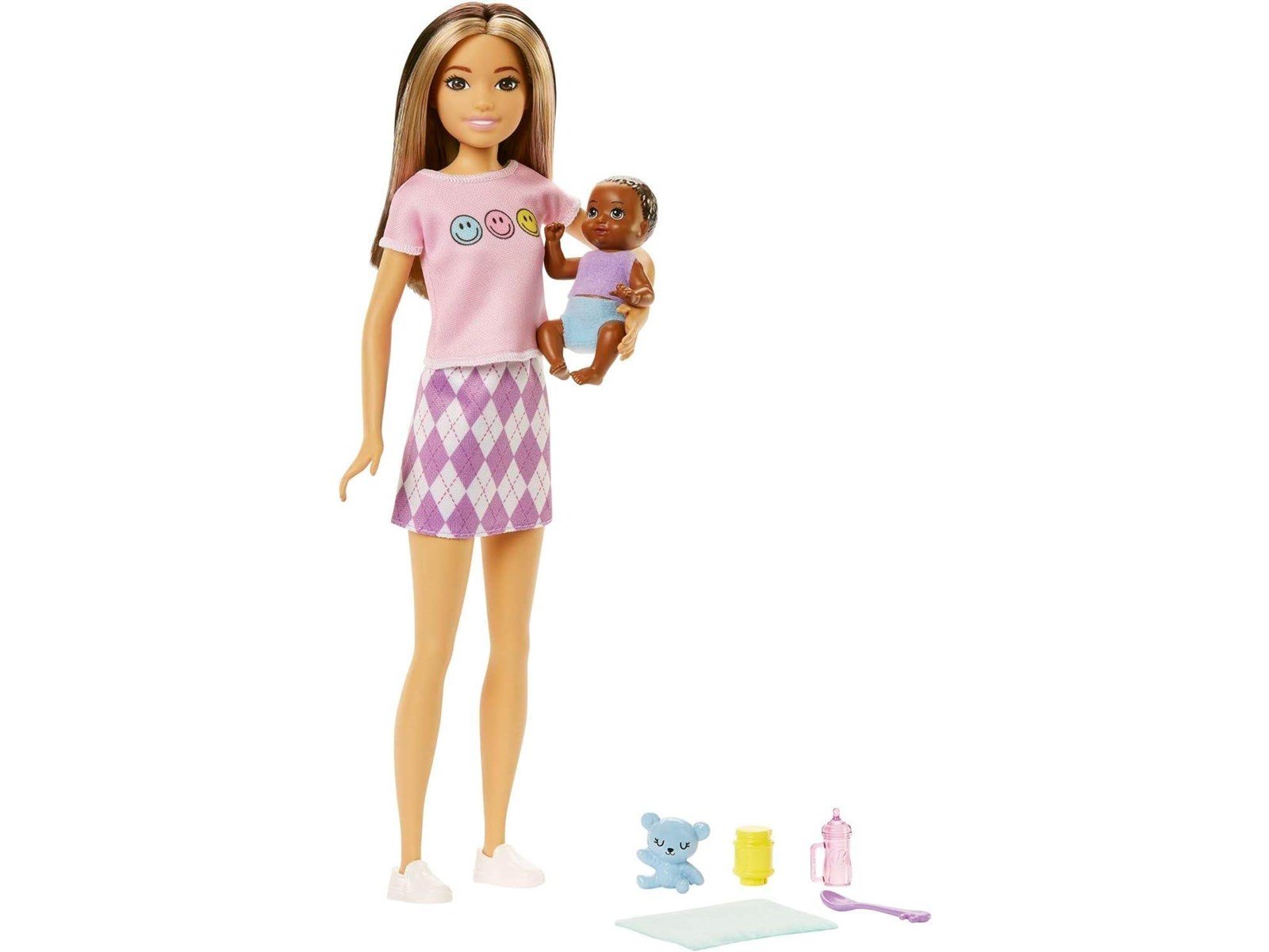Barbie Skipper Babysitter (Two-tone Hair Doll with Baby Doll)