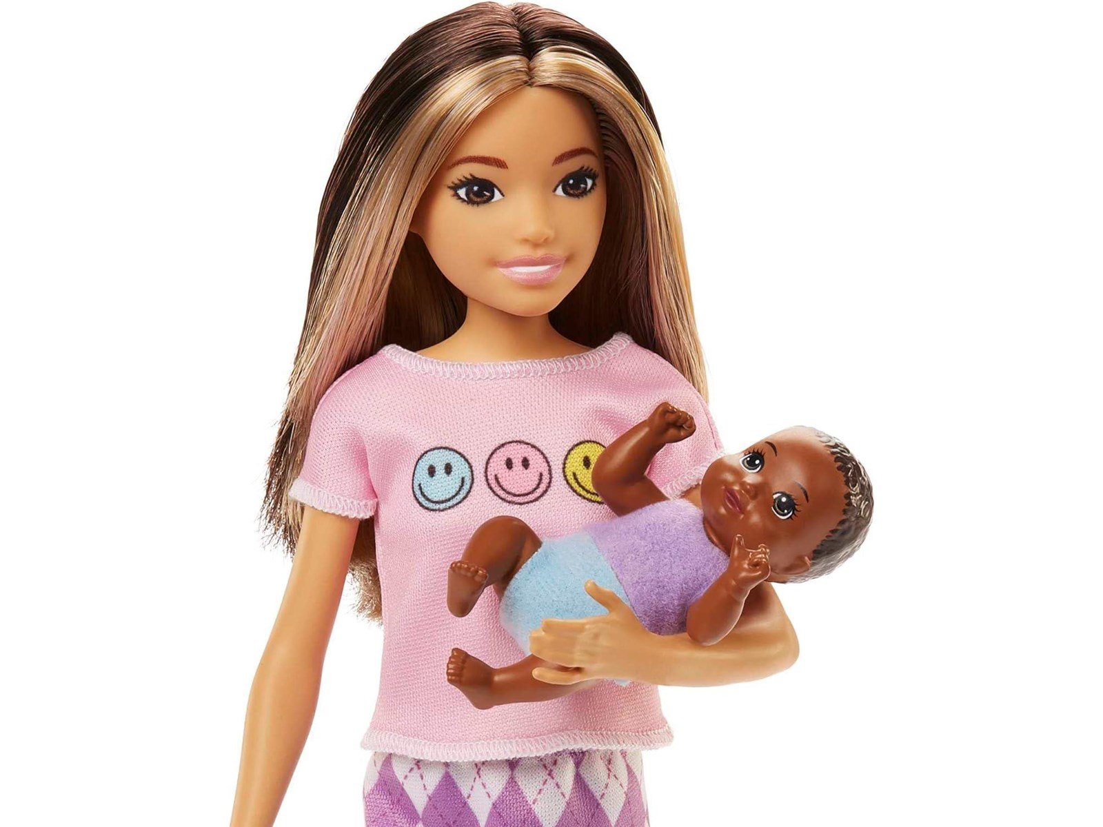 Barbie Skipper Babysitter (Two-tone Hair Doll with Baby Doll)