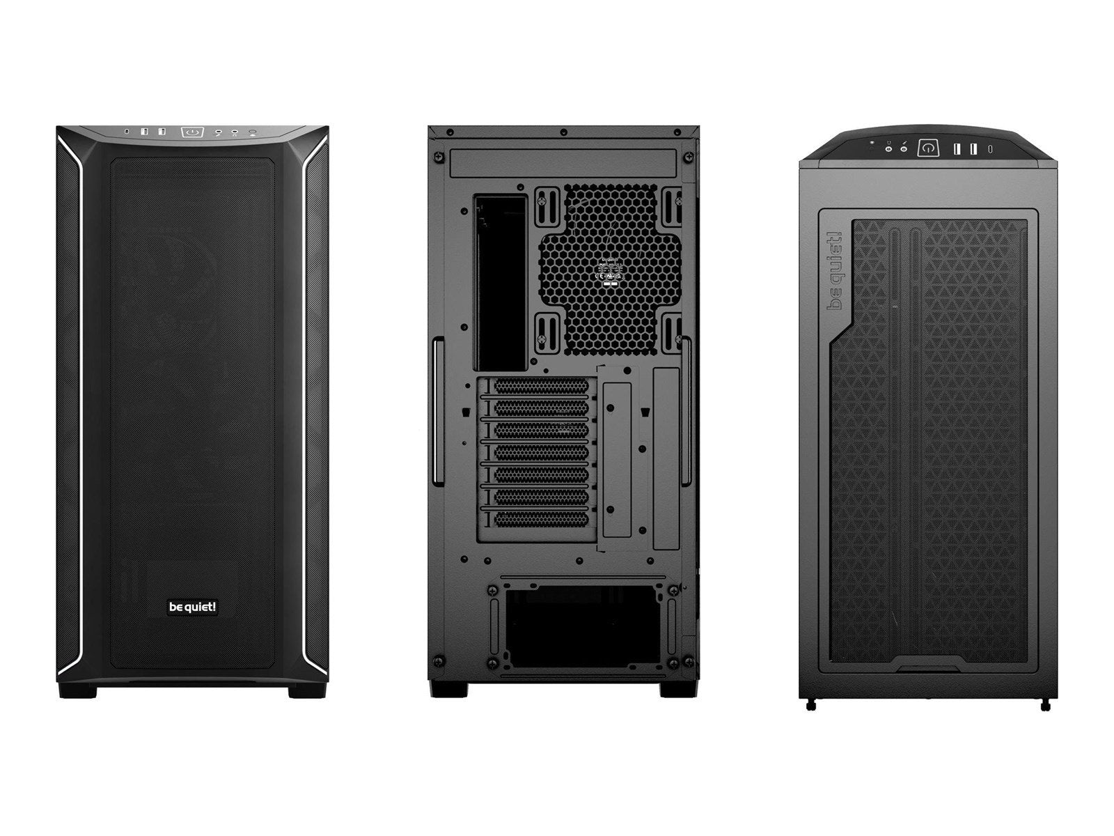 be quiet! Shadow Base 800 DX - Black - Gehäuse - Miditower - Schwarz
