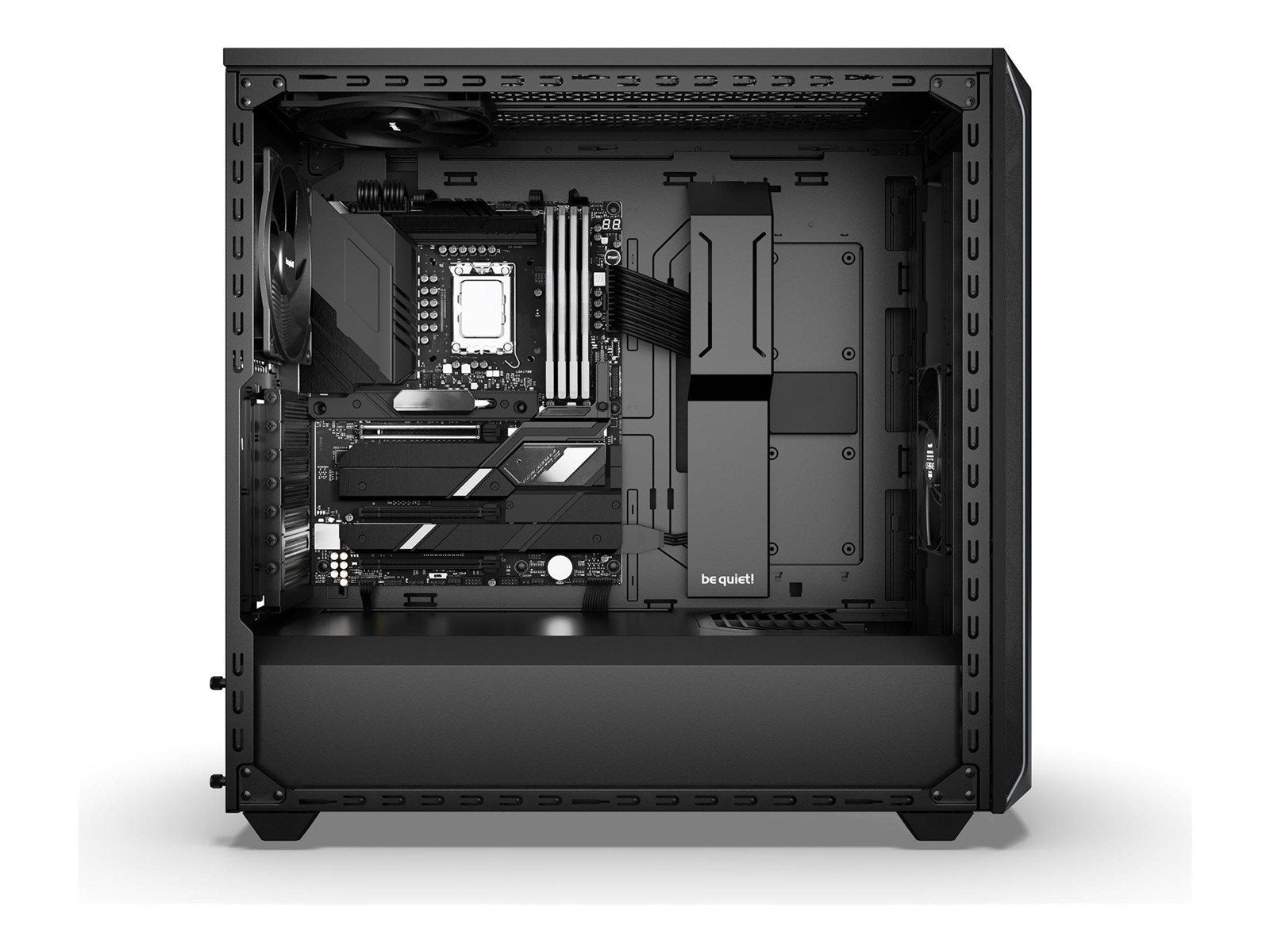 be quiet! Shadow Base 800 DX - Black - Gehäuse - Miditower - Schwarz