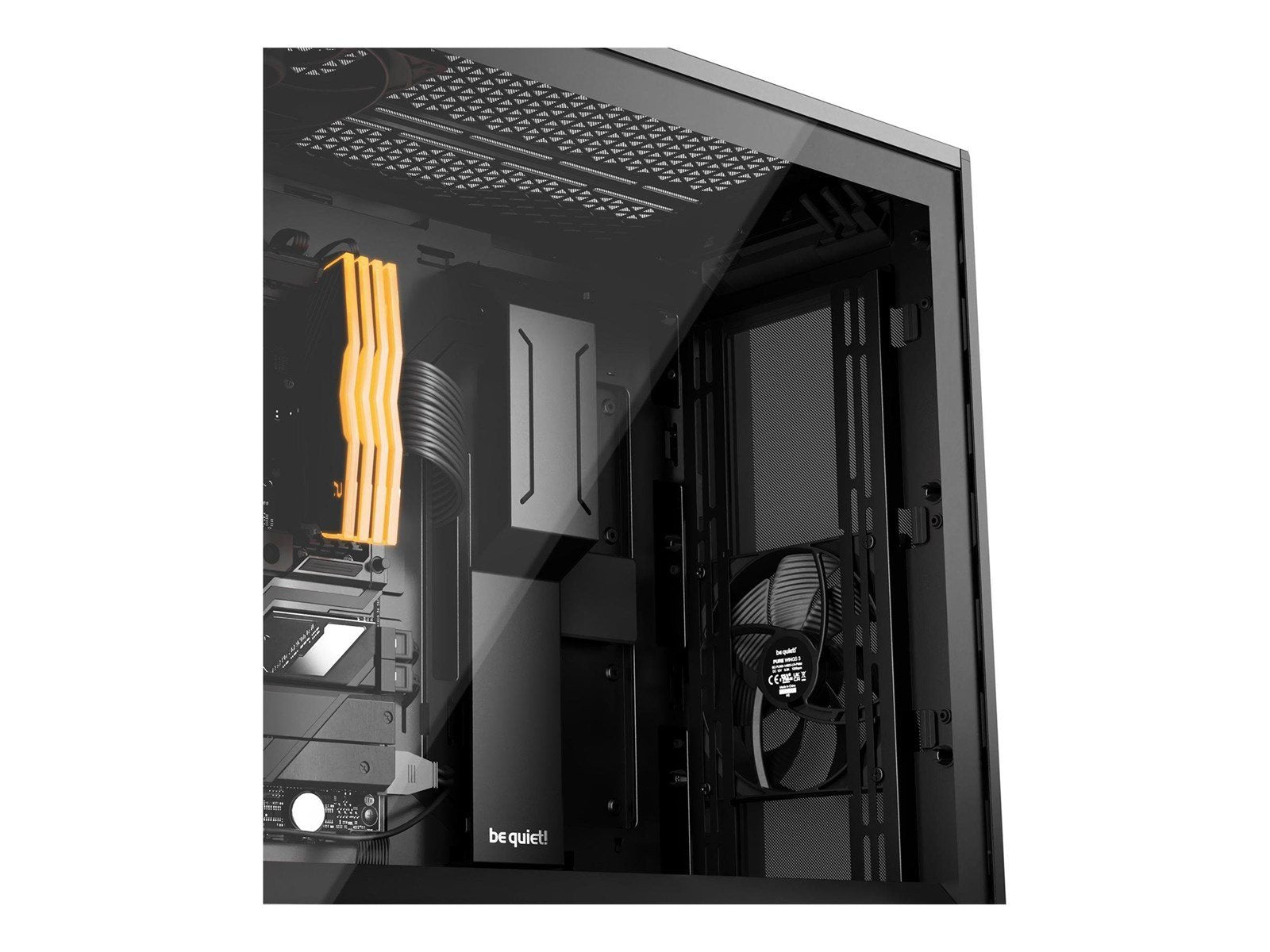be quiet! Shadow Base 800 DX - Black - Gehäuse - Miditower - Schwarz