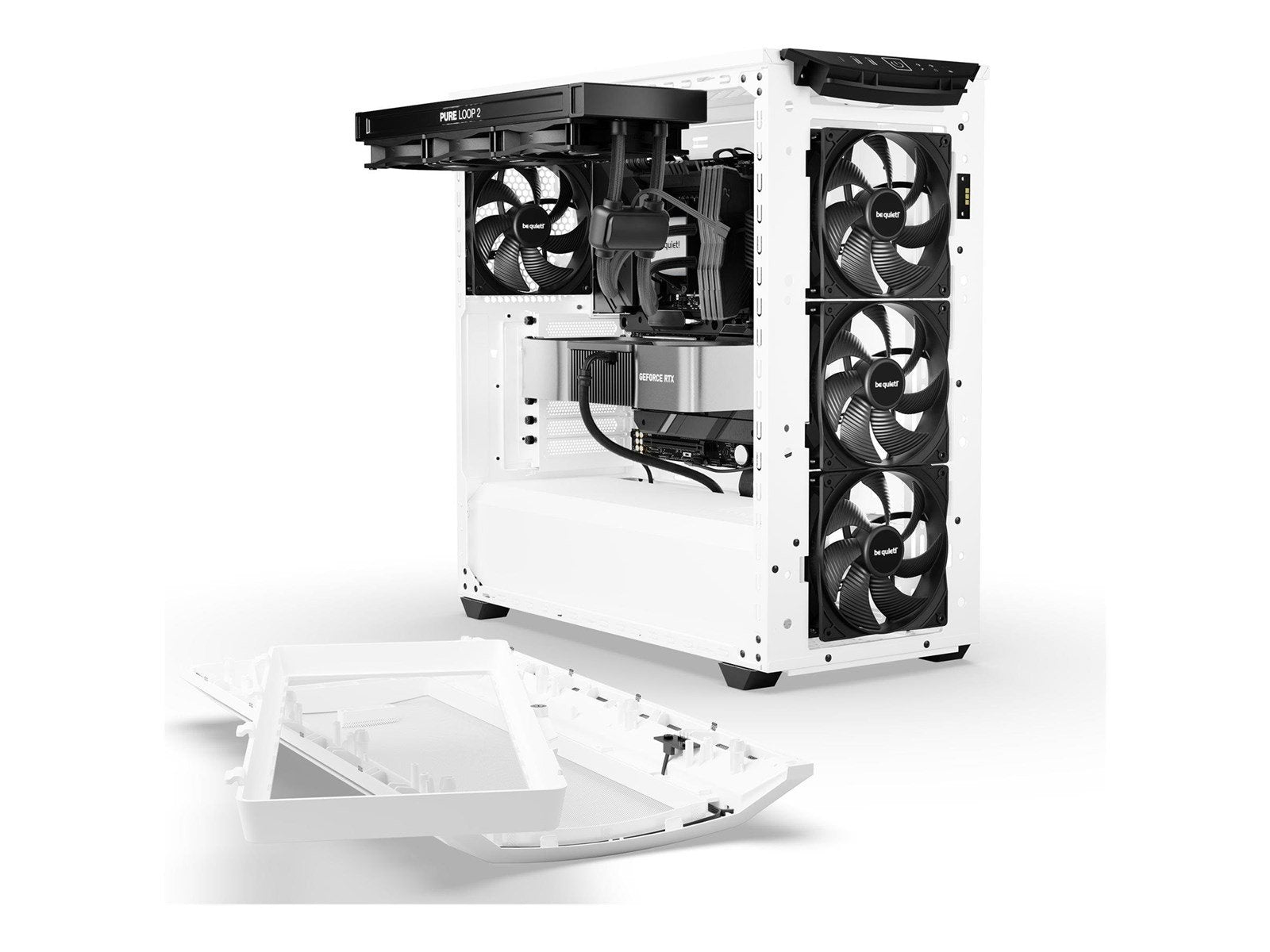 be quiet! Shadow Base 800 DX - White - Gehäuse - Miditower - Weiß