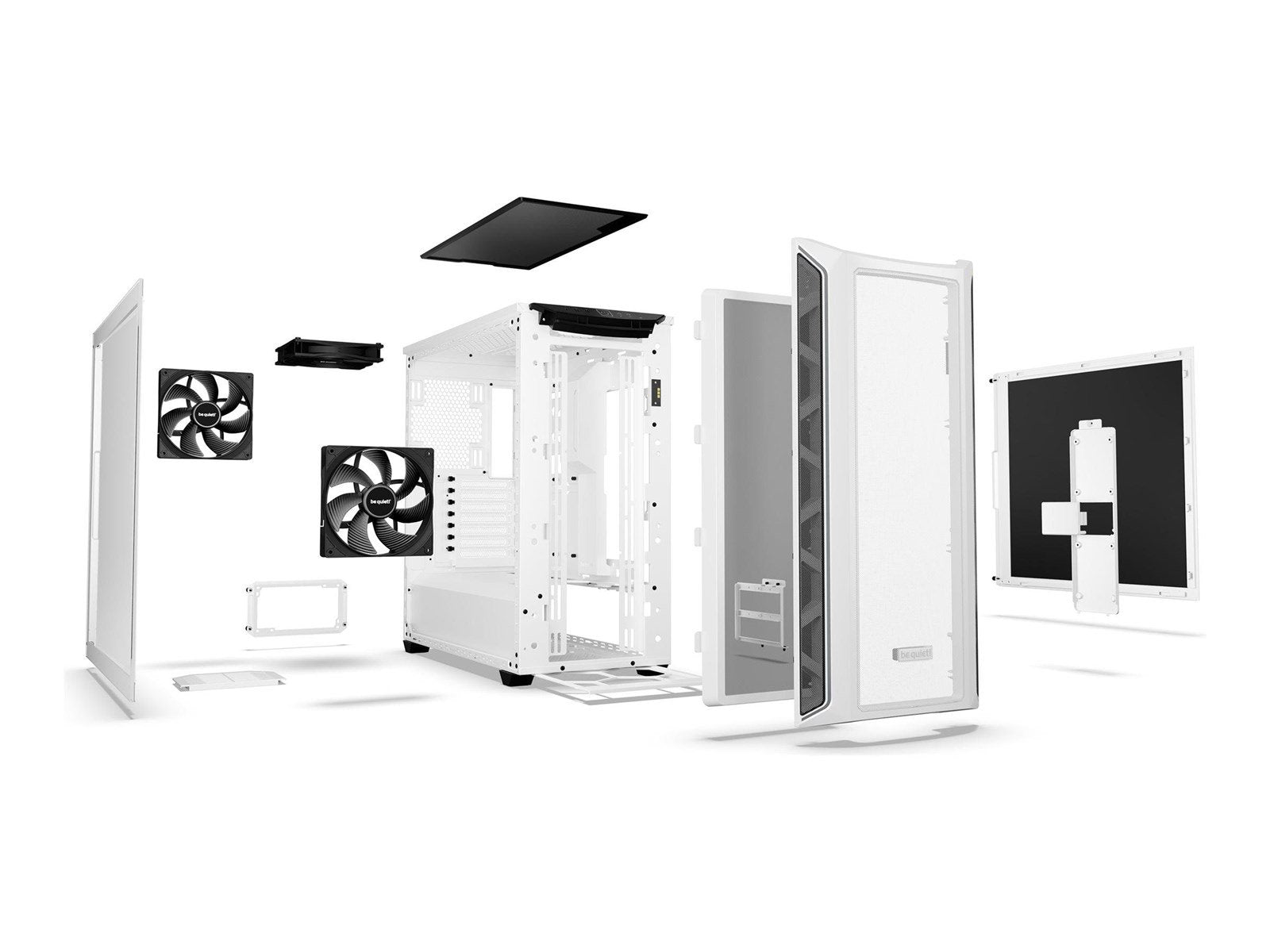 be quiet! Shadow Base 800 DX - White - Gehäuse - Miditower - Weiß