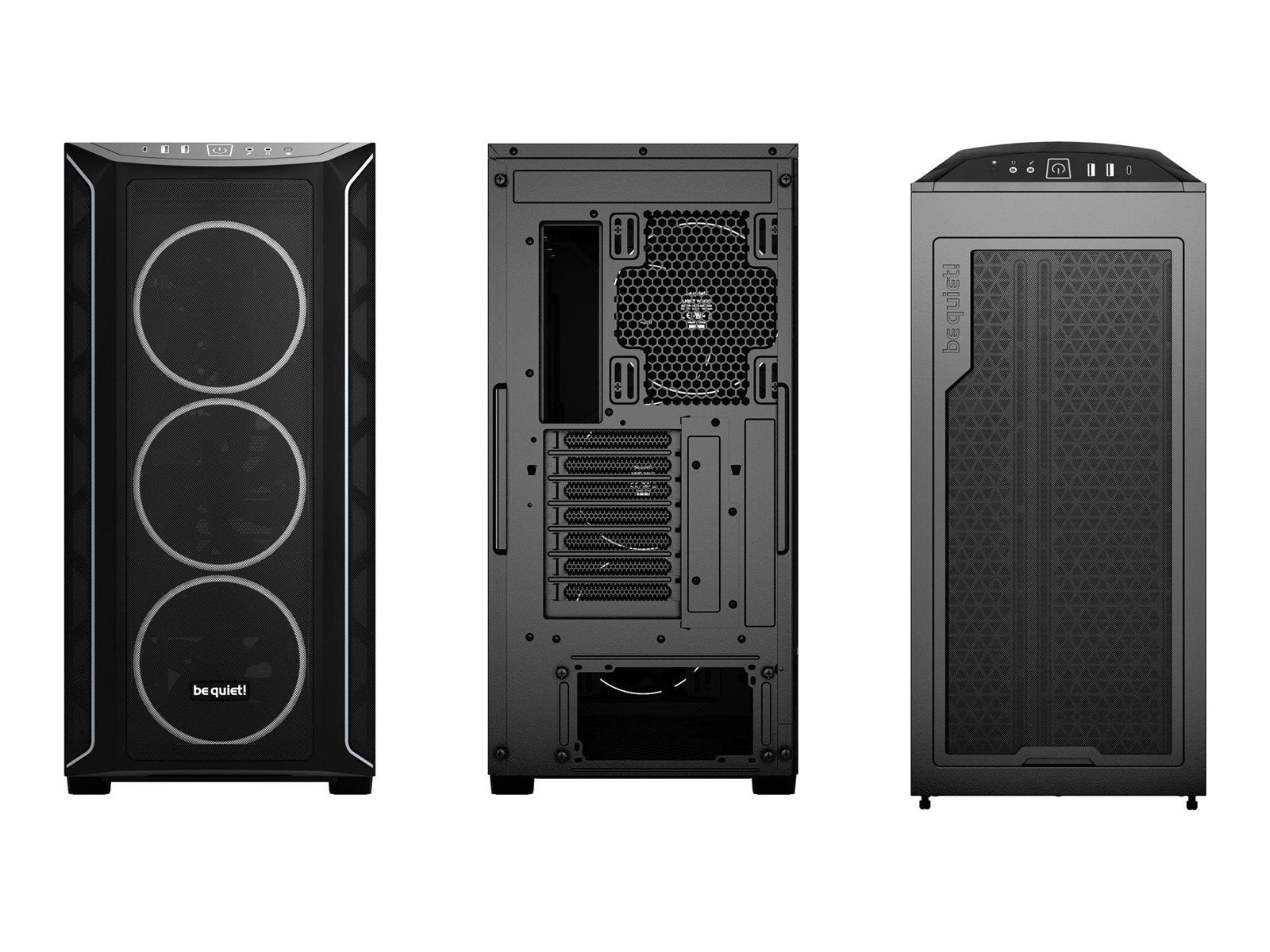 be quiet! Shadow Base 800 FX - Black - Gehäuse - Miditower - Schwarz