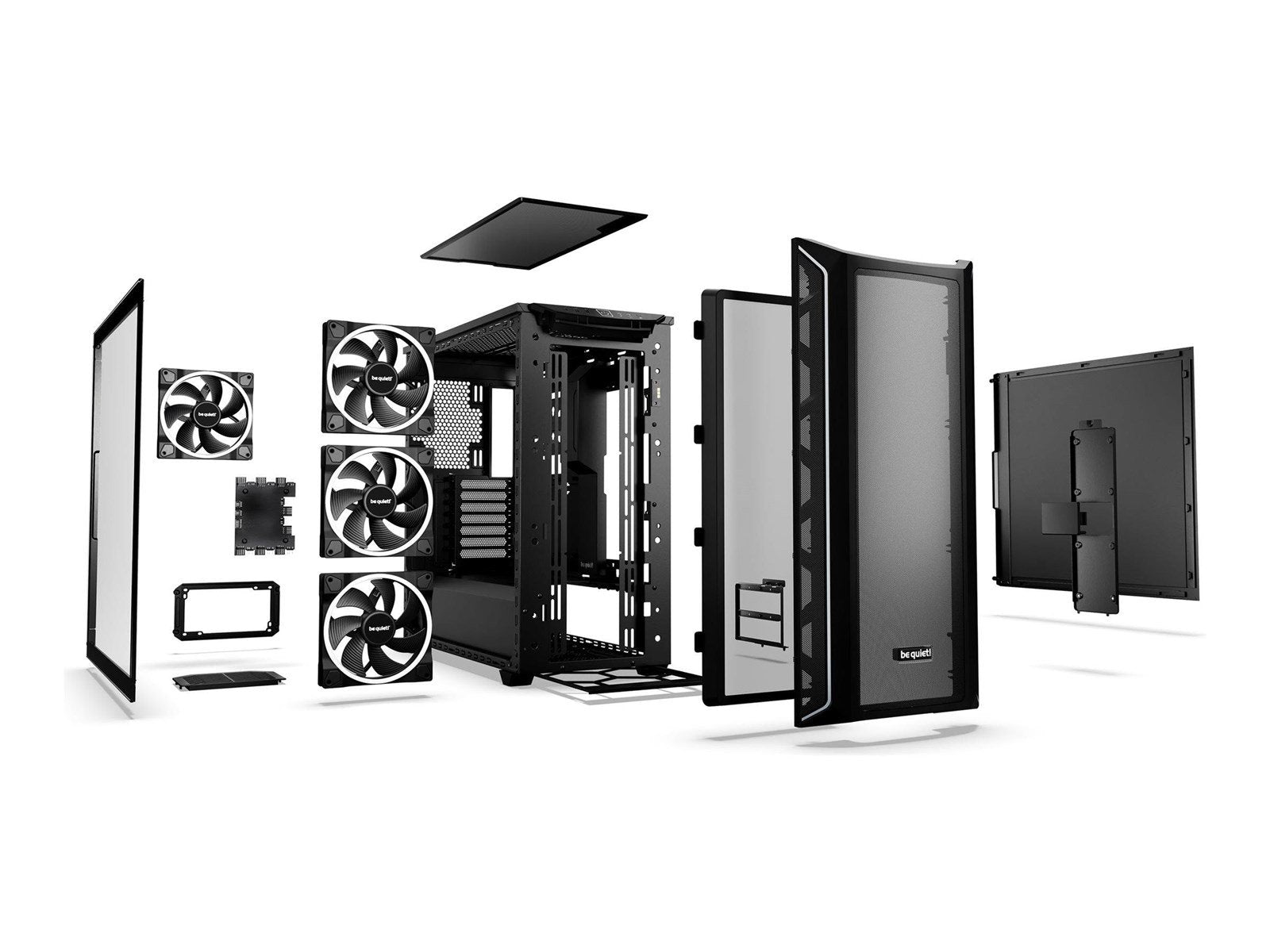 be quiet! Shadow Base 800 FX - Black - Gehäuse - Miditower - Schwarz