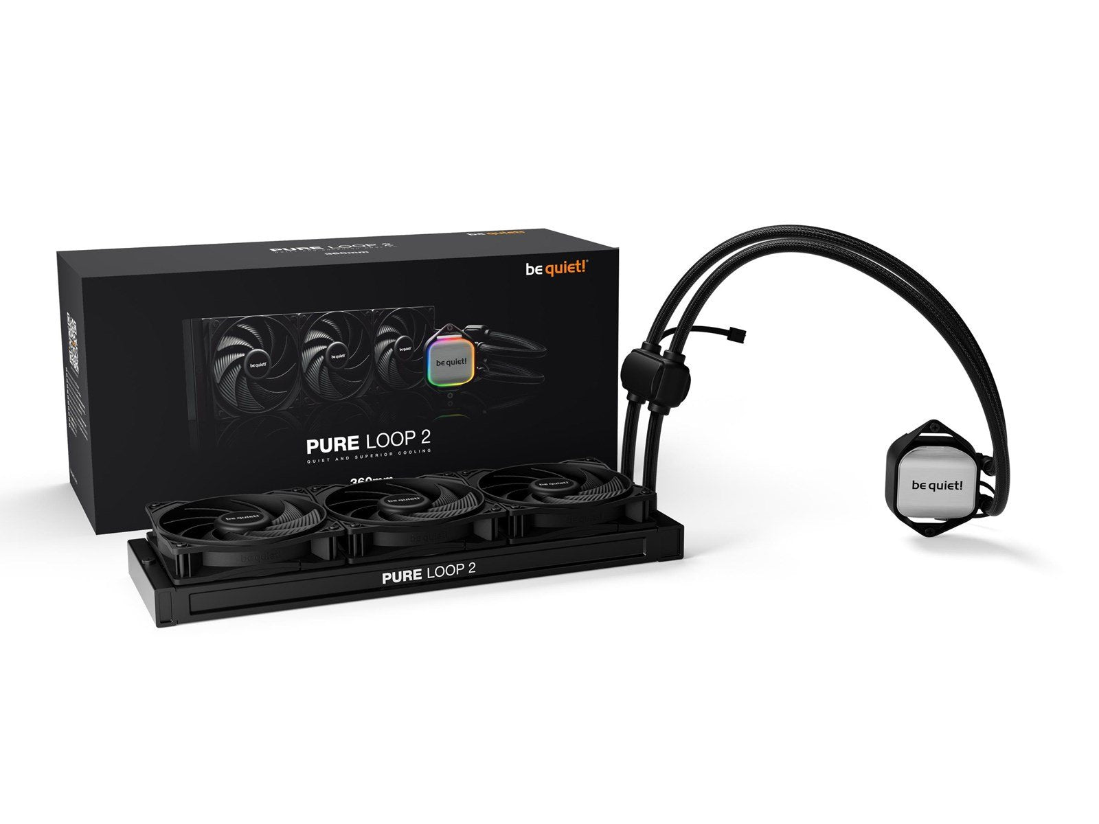 be quiet! Pure Loop 2 360mm - CPU-Wasserkühlung - Max 37 dBA