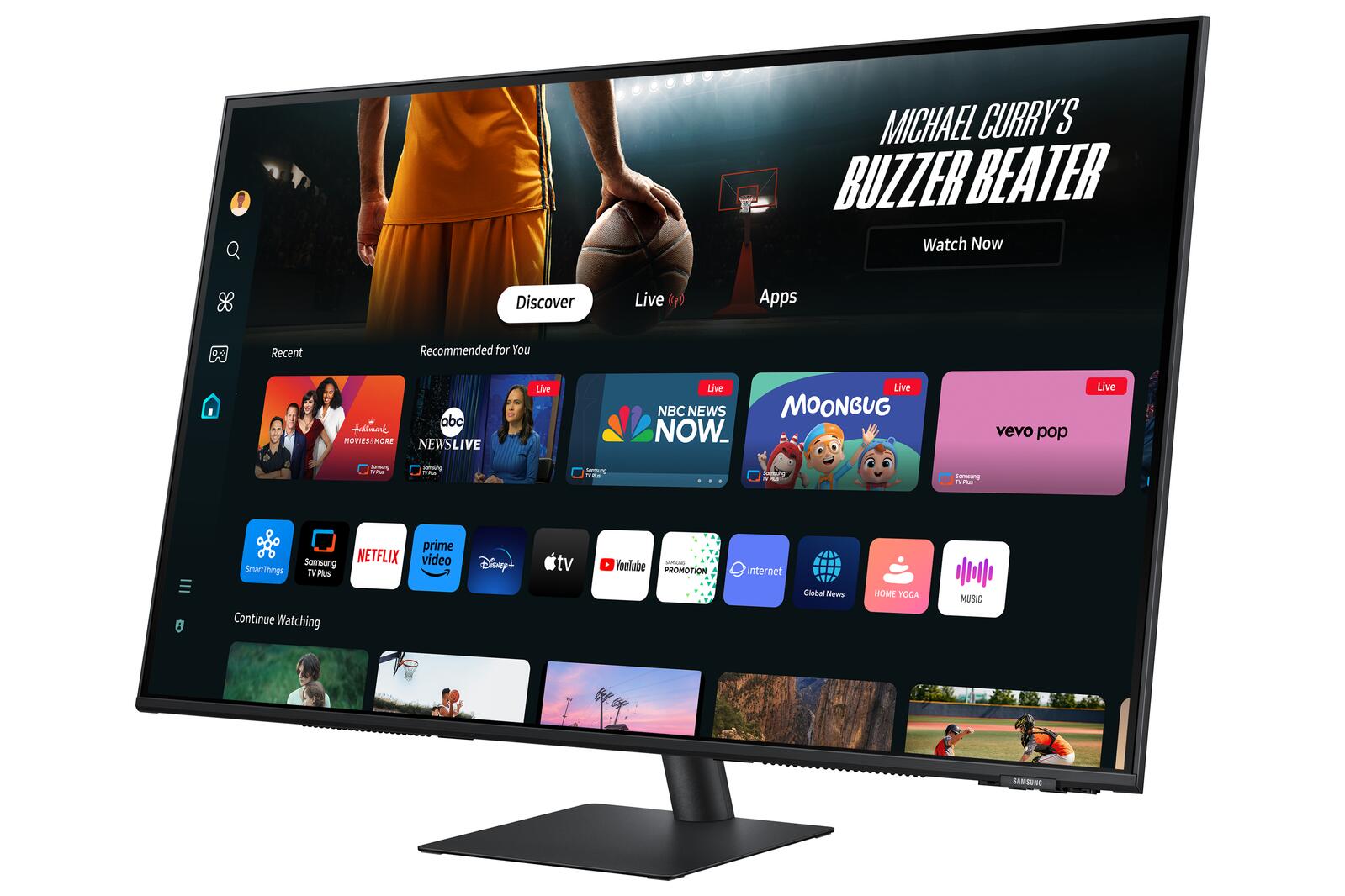 Samsung Smart Monitor M7 43' Smart Monitor M7 M70D UHD 4K Ultra HD Display 109,2 cm (43')