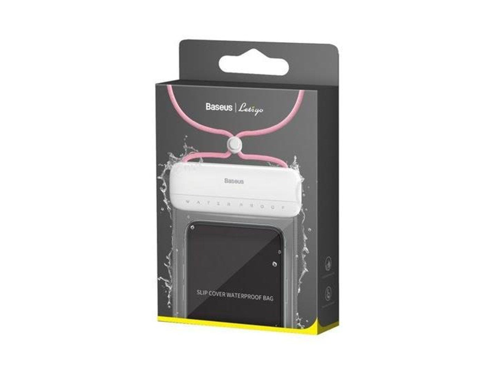 Baseus Let's Go Universal waterproof case for smartphones (pink)