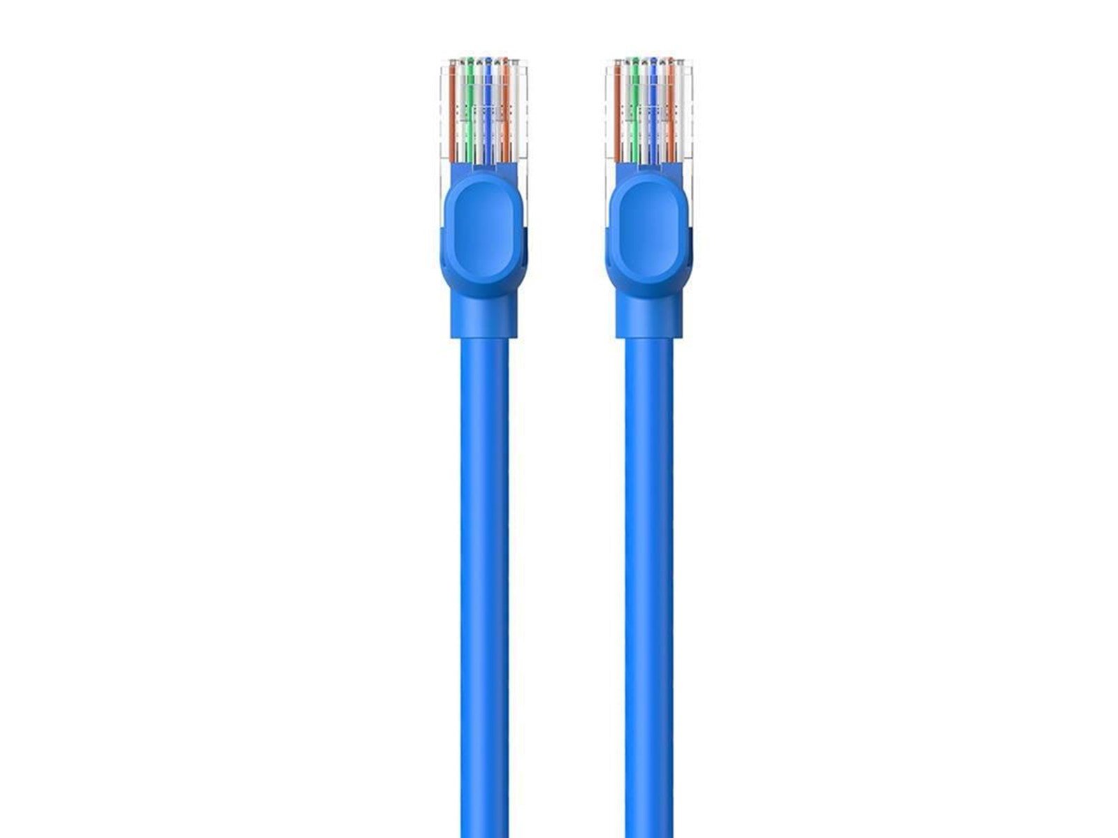 Baseus Round Cable Ethernet RJ45 Cat.6 5m (blue) - Blau - 5 meter