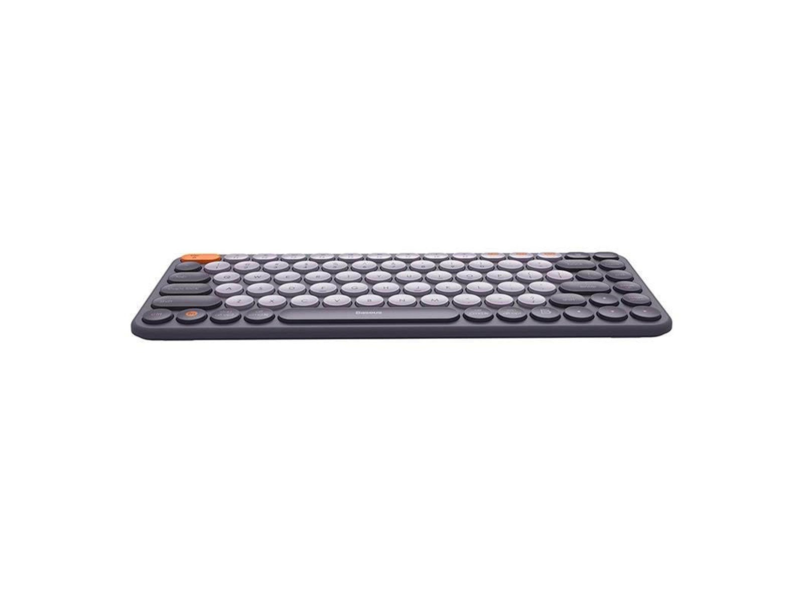 Baseus K01A Wireless Tri-Mode Keyboard Frosted Gray - Tastaturen - Grau