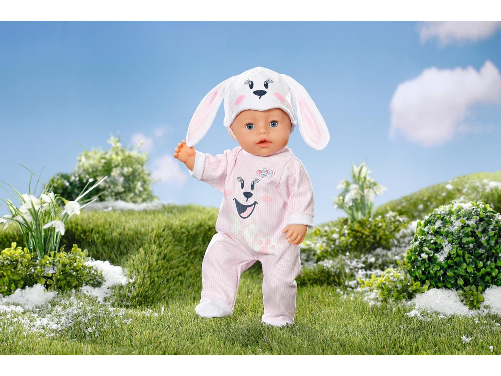 Baby Born Bunny Cuddly Suit 43cm