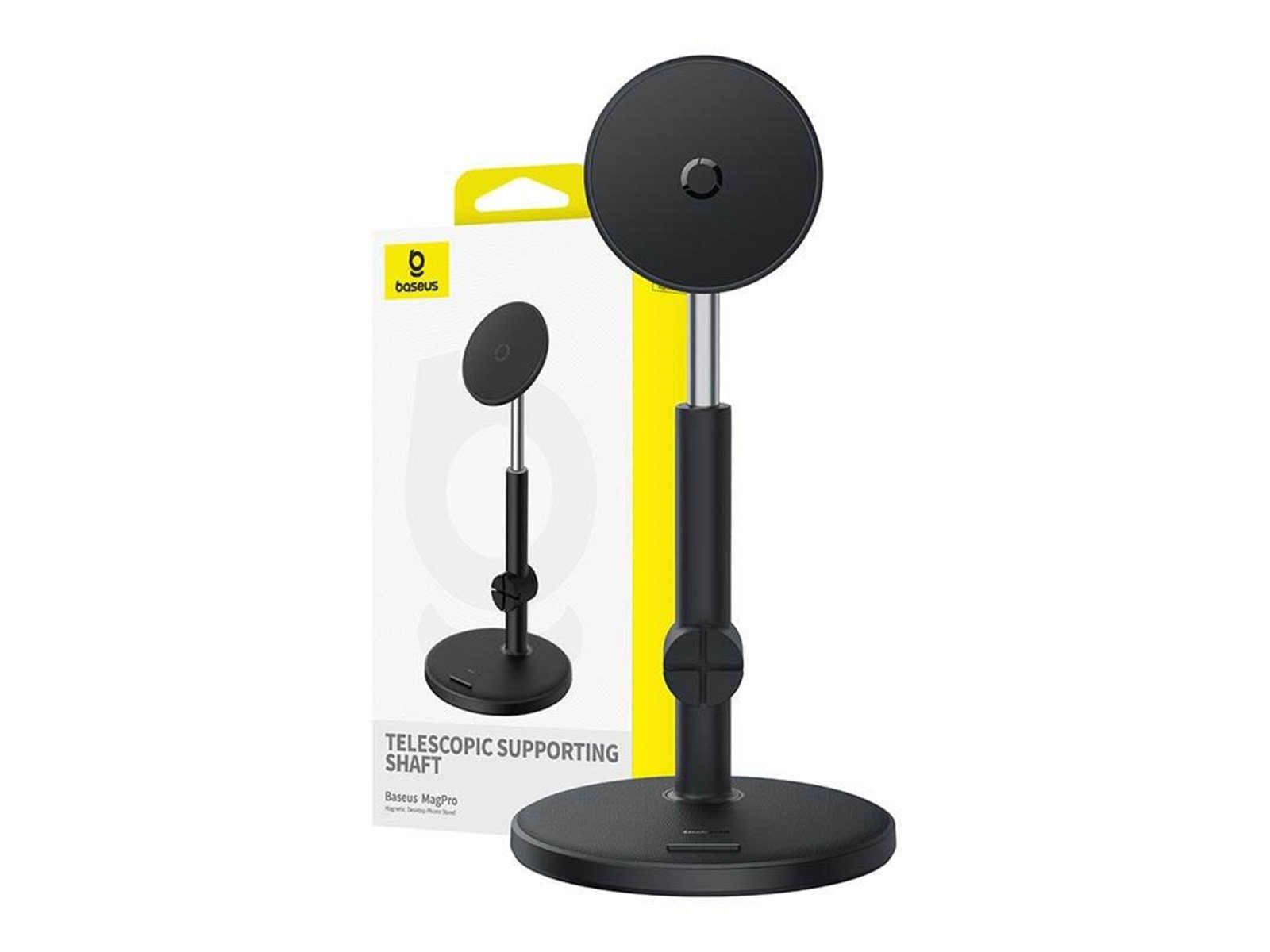 Baseus Magnetic Desktop Phone Stand  MagPro (black)
