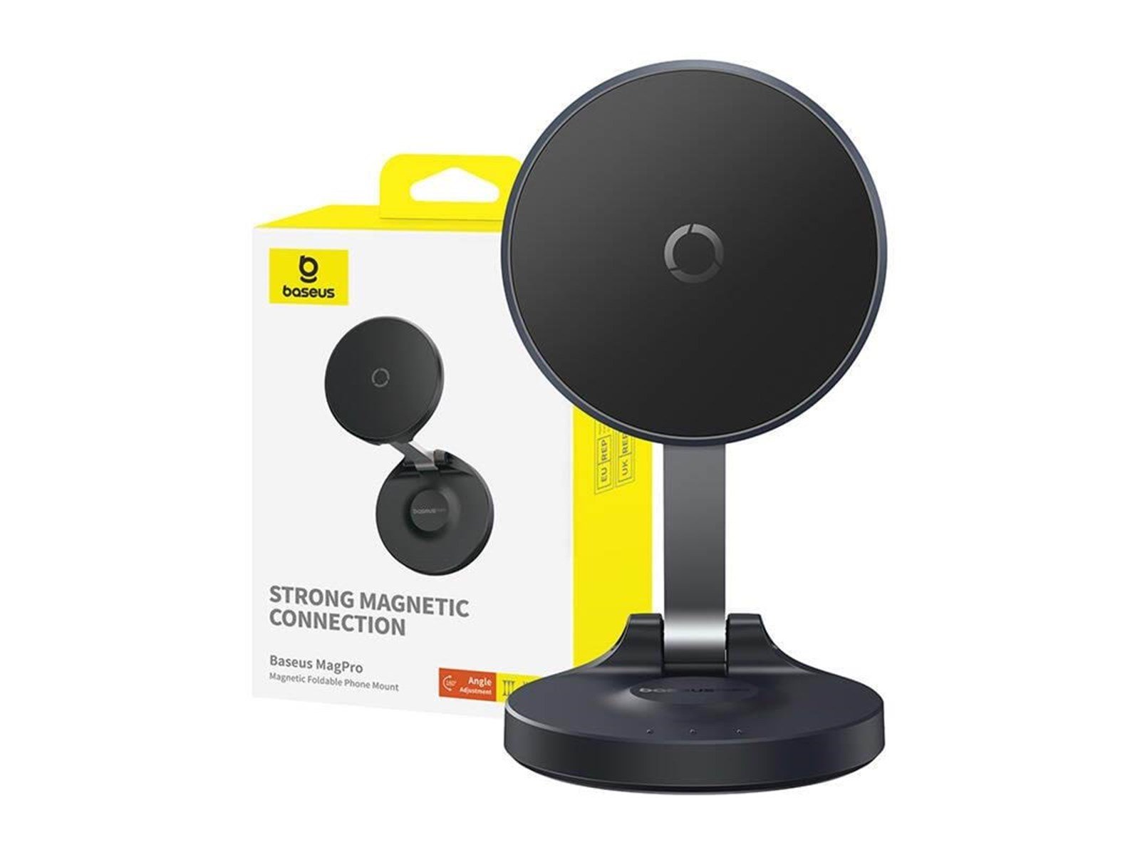 Baseus Magnetic Desktop Phone Stand  MagPro self-adhesive (black)