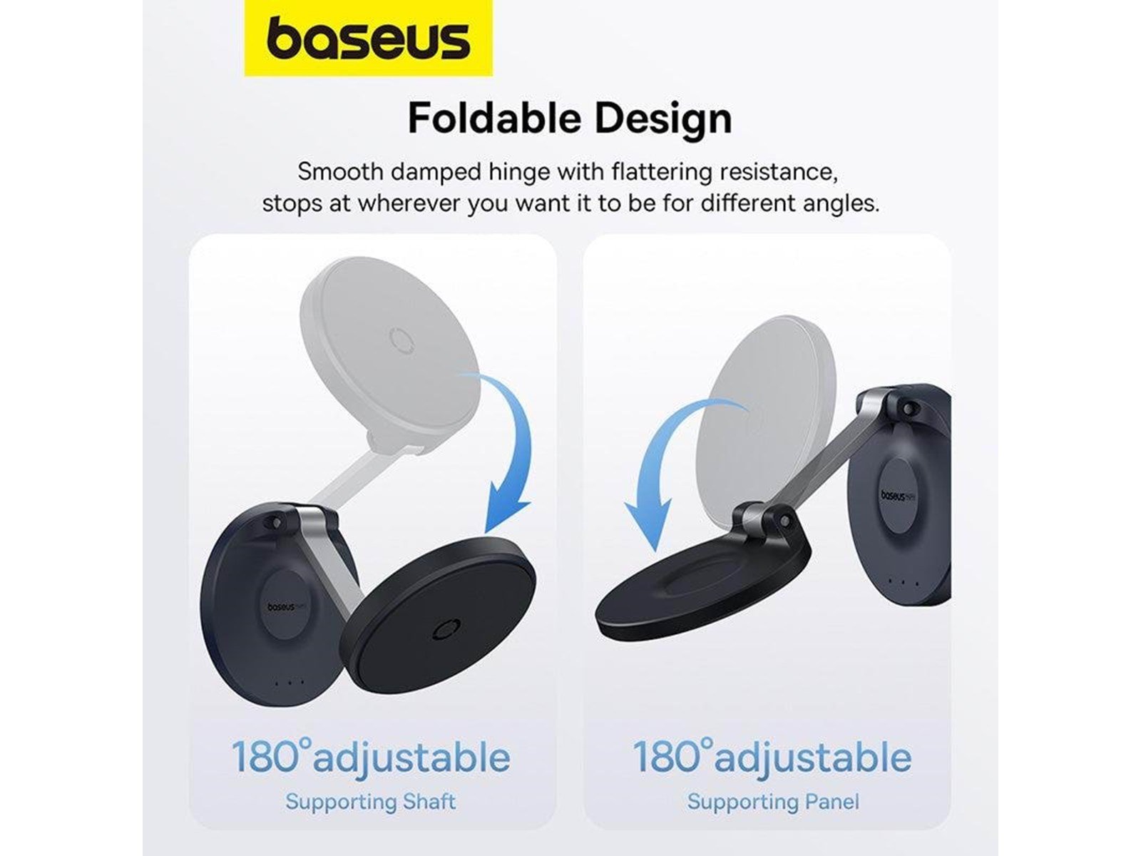 Baseus Magnetic Desktop Phone Stand  MagPro self-adhesive (black)