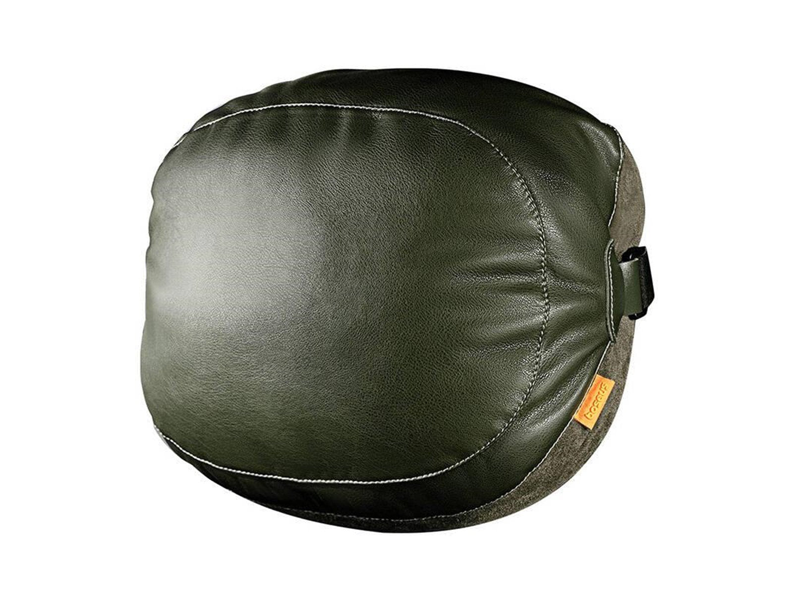 Baseus Double sided Car Headrest Mounted Pillow  Comfort Ride (green)
