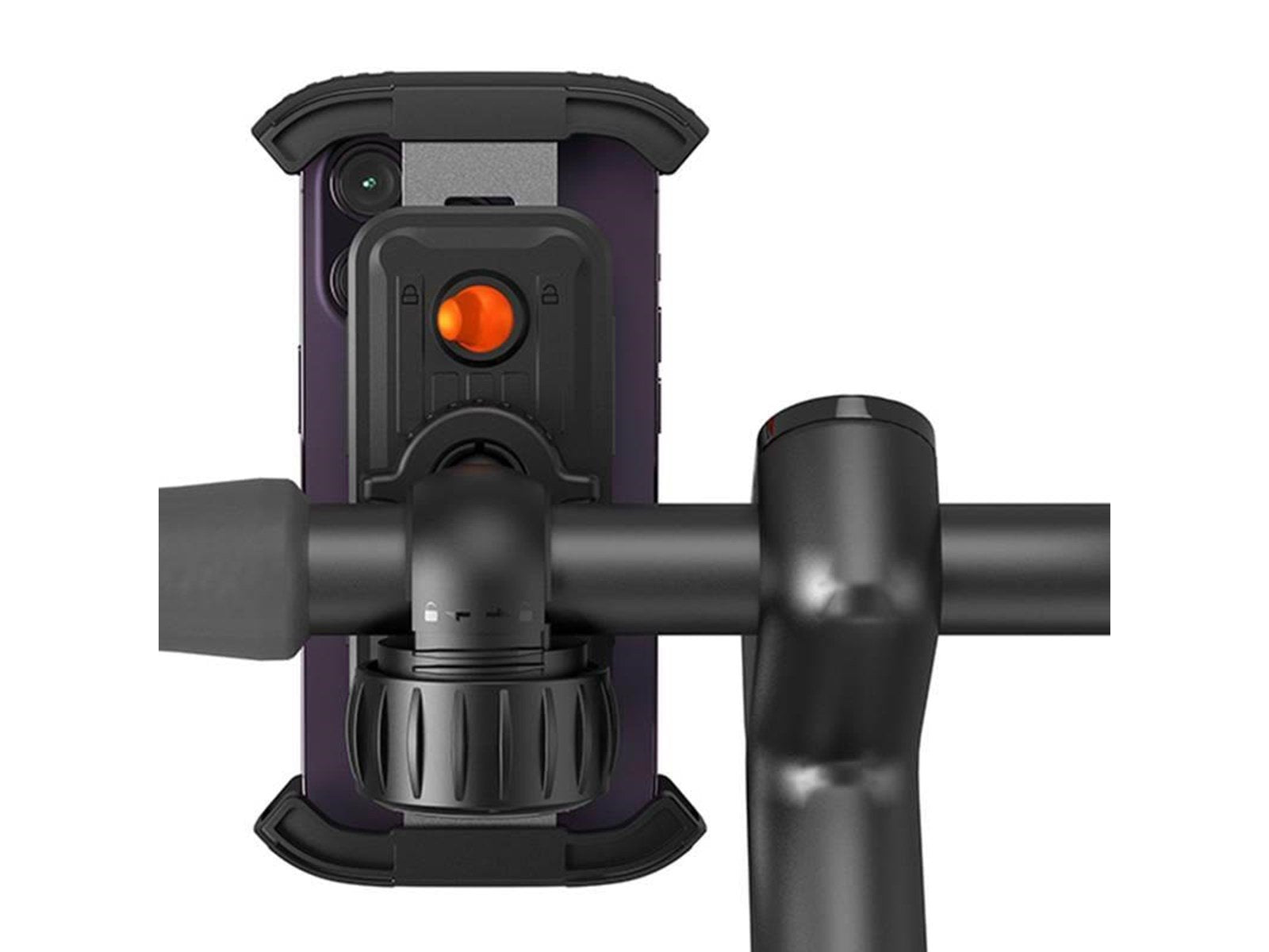 Baseus QuickGo bike carrier for phones (black)
