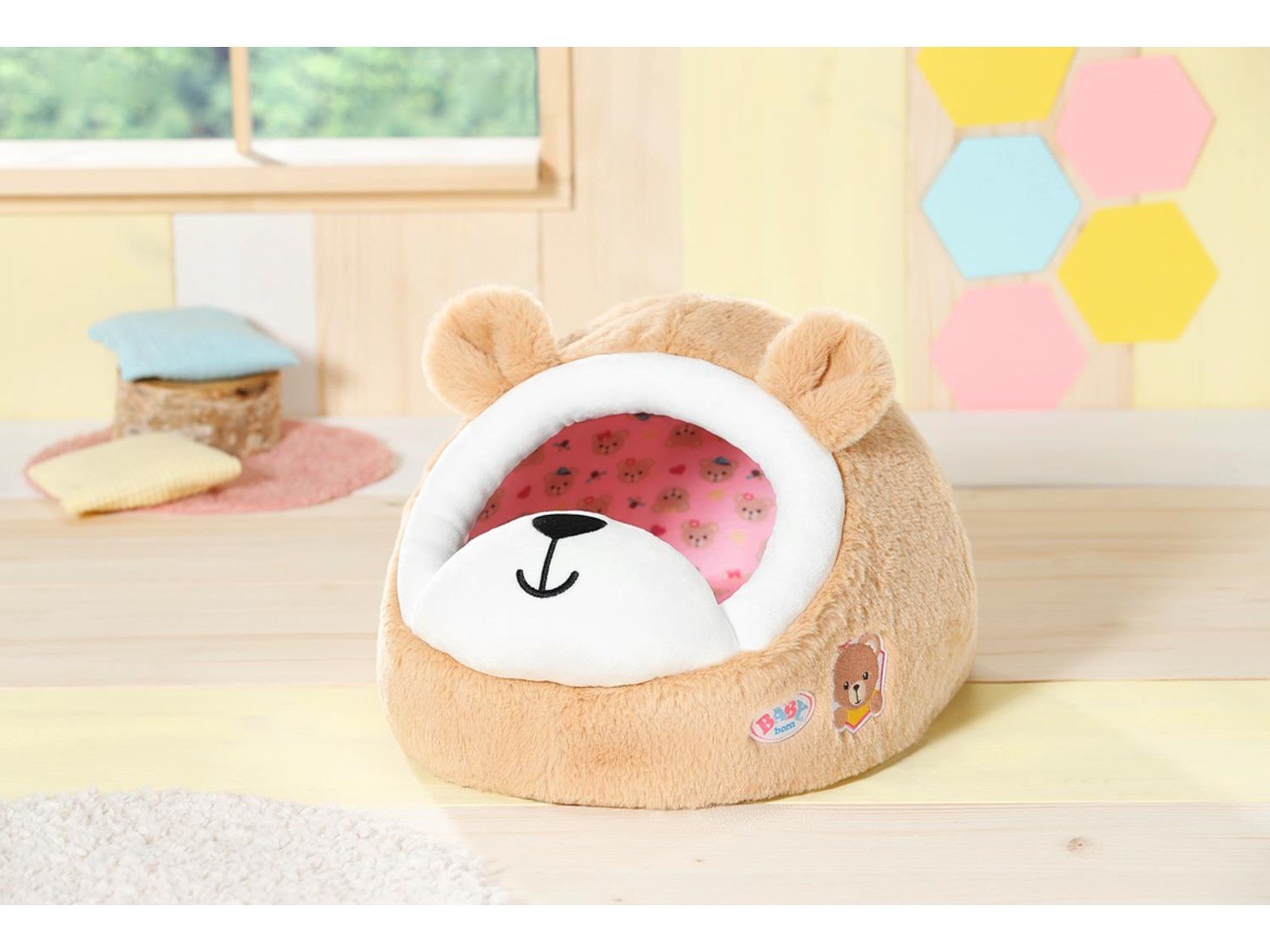 Baby Born Bear Sleeping Cave