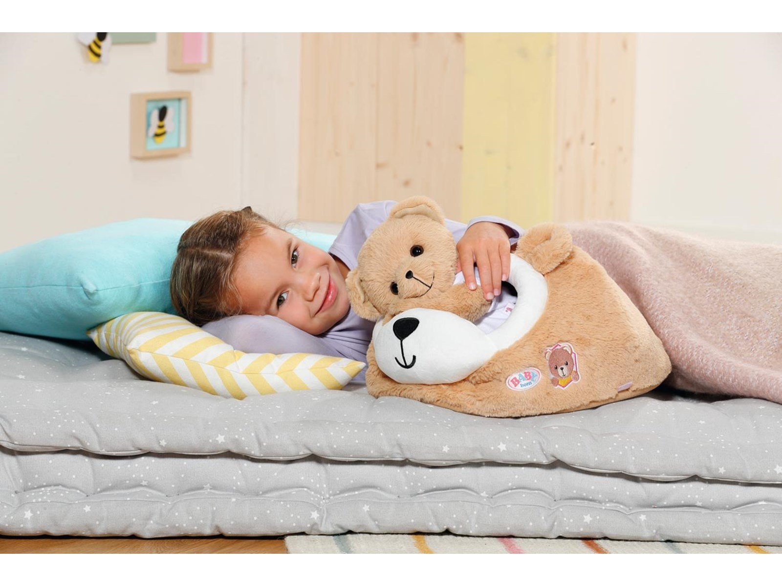 Baby Born Bear Sleeping Cave