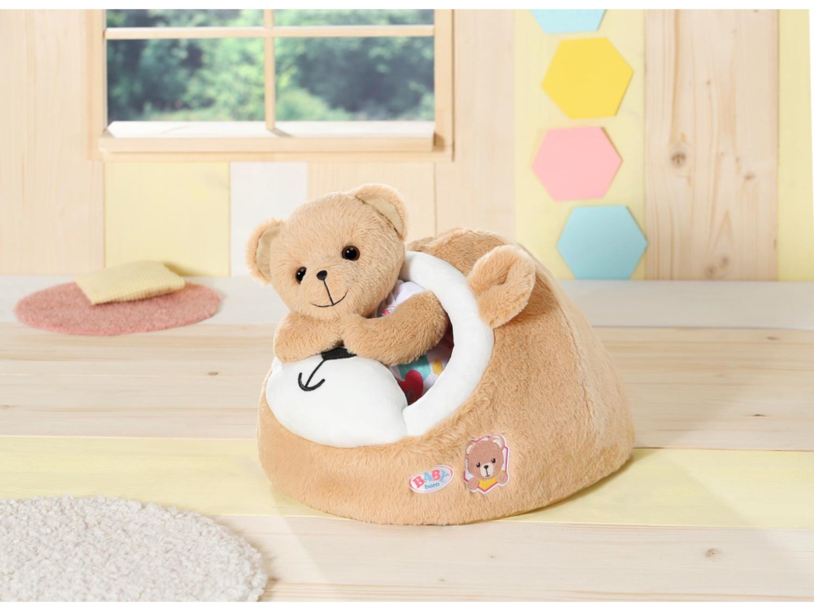 Baby Born Bear Sleeping Cave