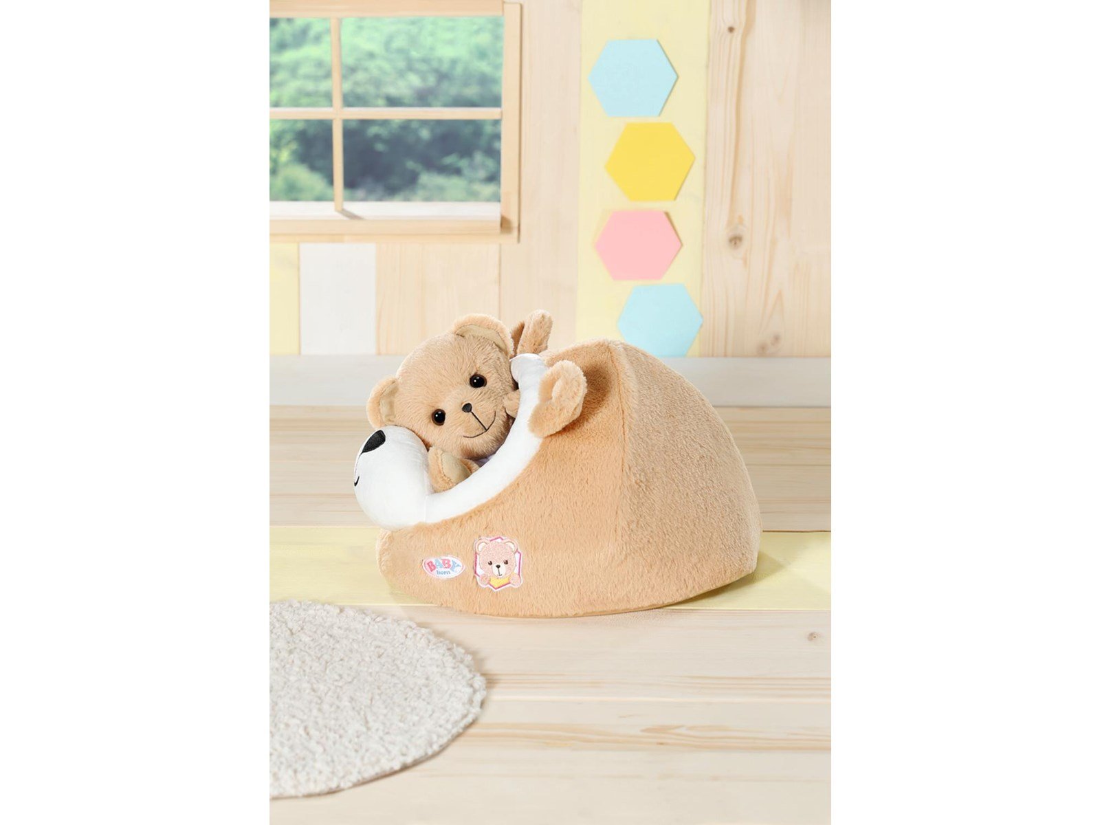 Baby Born Bear Sleeping Cave