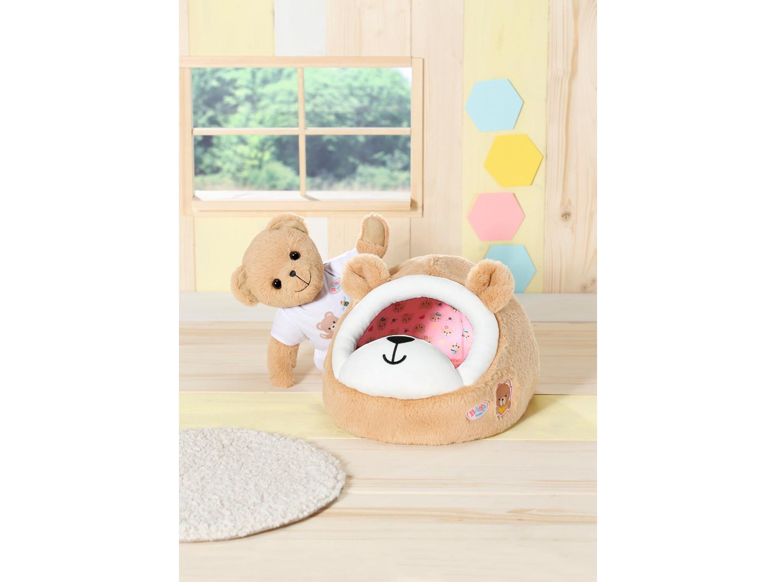 Baby Born Bear Sleeping Cave