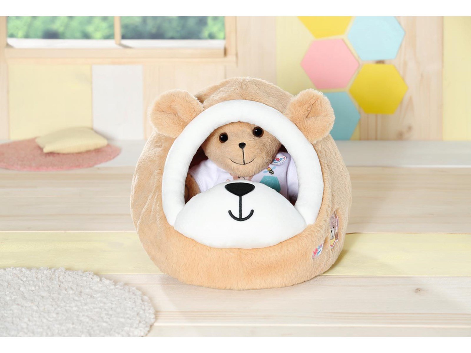 Baby Born Bear Sleeping Cave