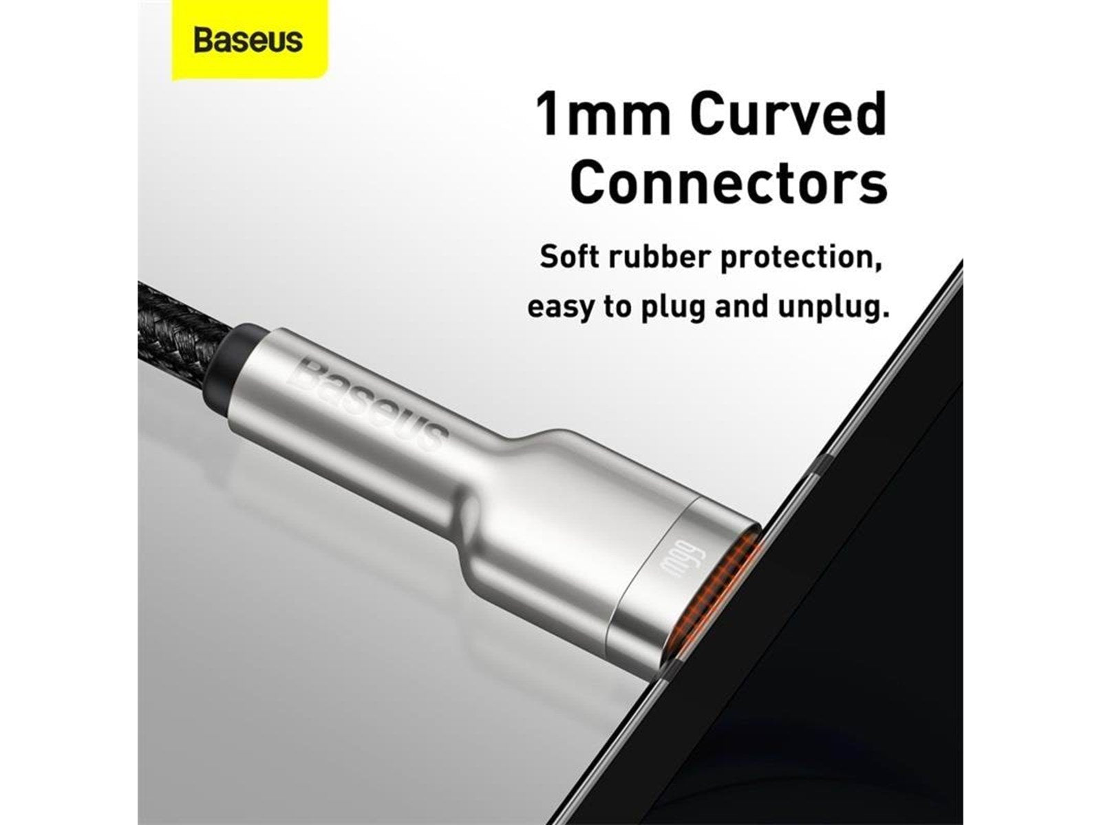 Baseus USB cable for USB-C  Cafule 66W 0.25m (black)