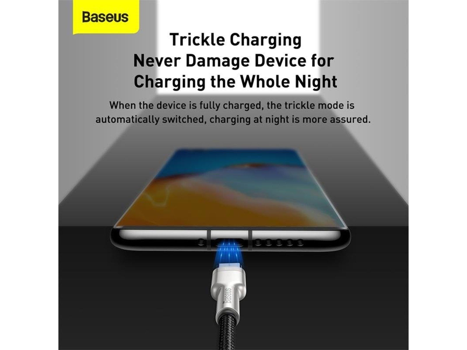 Baseus USB cable for USB-C  Cafule 66W 0.25m (black)