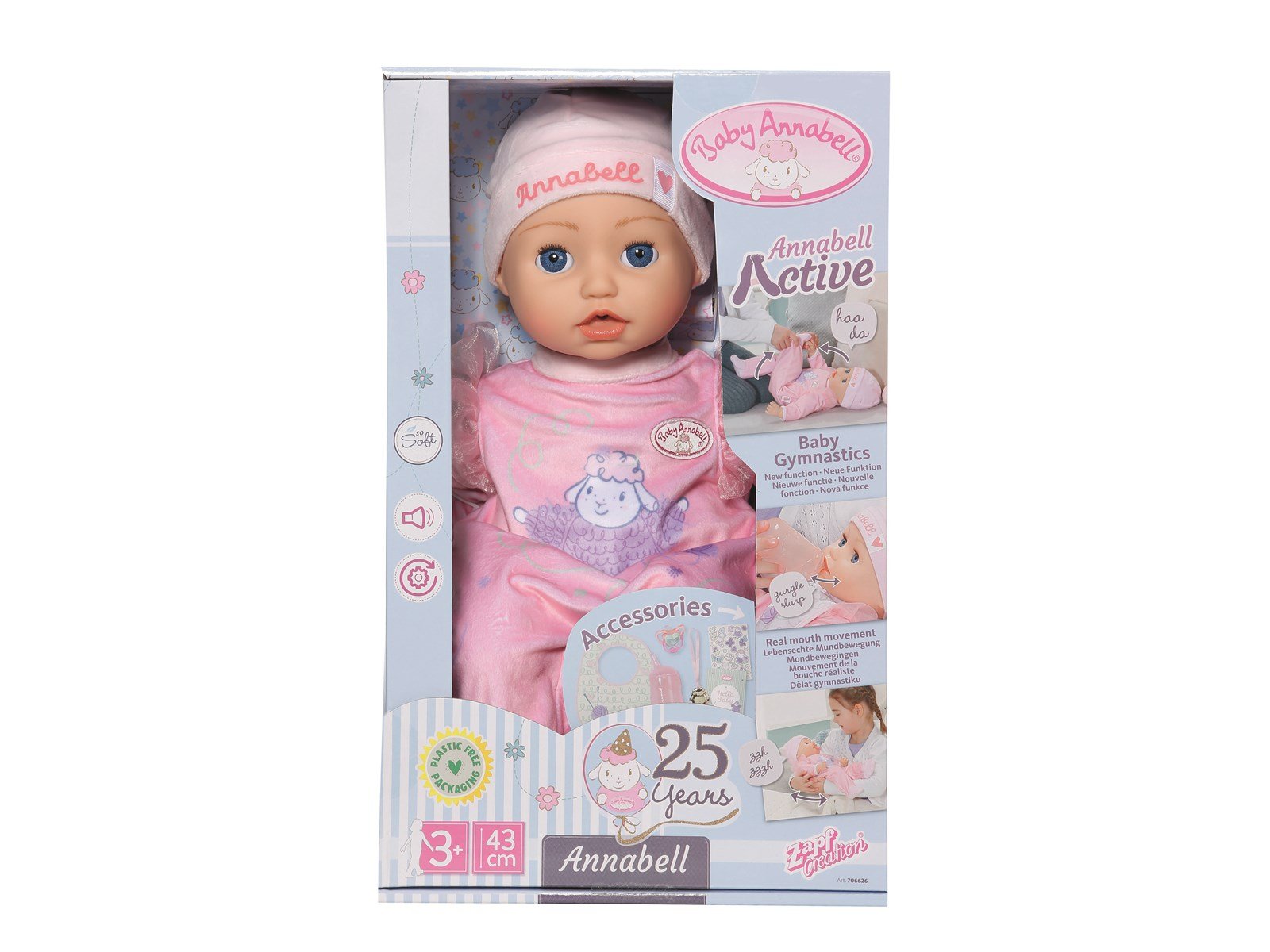 Baby Annabell Active 43cm