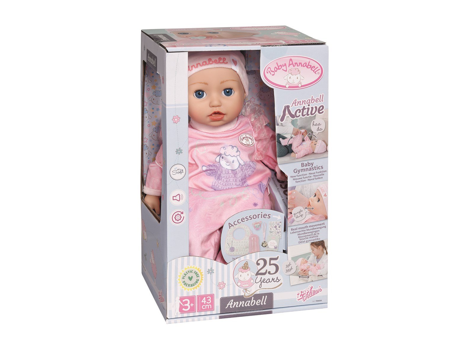 Baby Annabell Active 43cm