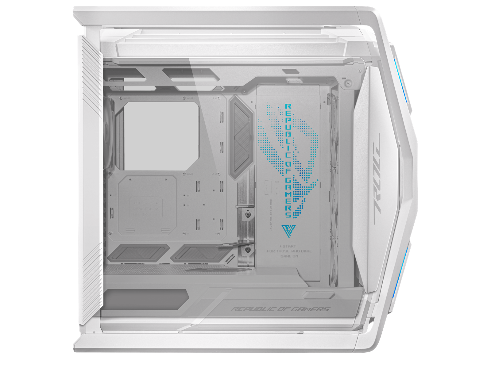 ASUS ROG Hyperion GR701 - White - Gehäuse - Fulltower - Schwarz