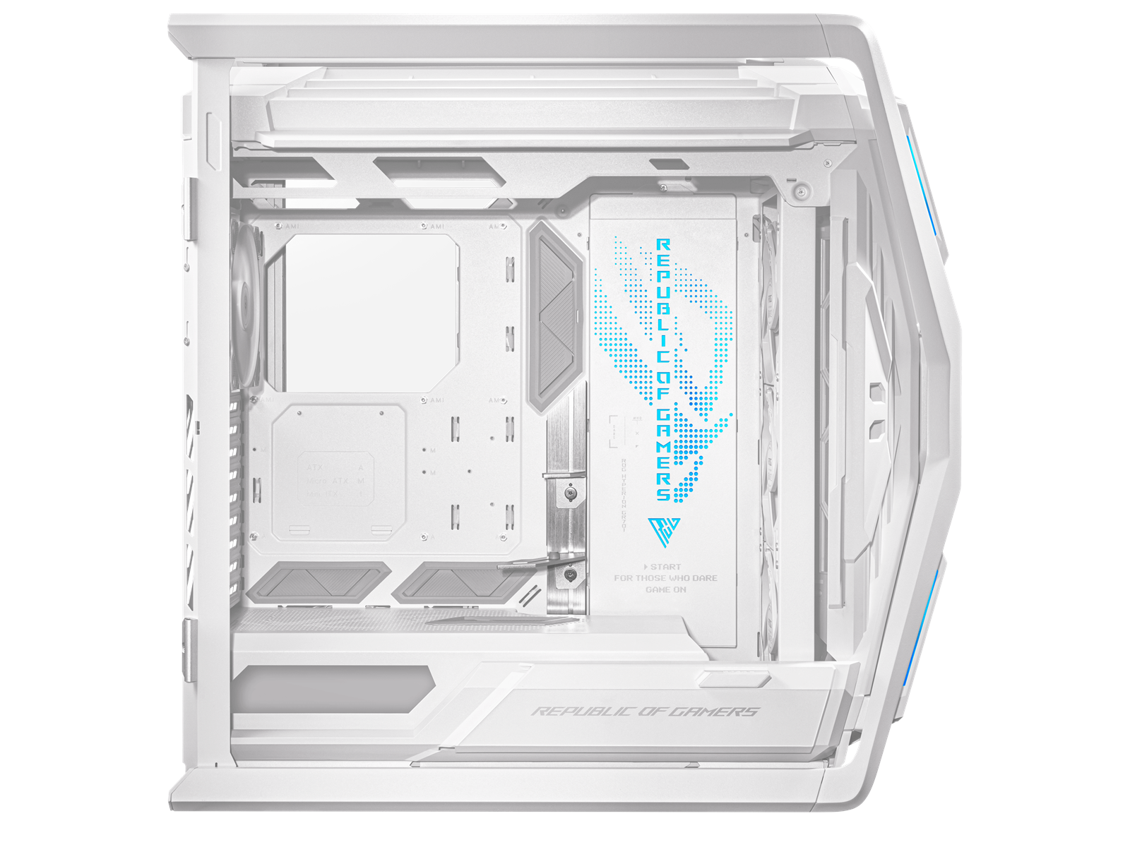 ASUS ROG Hyperion GR701 - White - Gehäuse - Fulltower - Schwarz