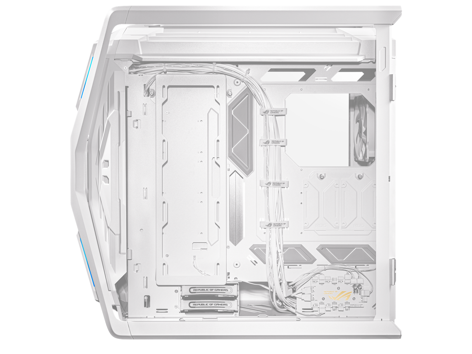 ASUS ROG Hyperion GR701 - White - Gehäuse - Fulltower - Schwarz