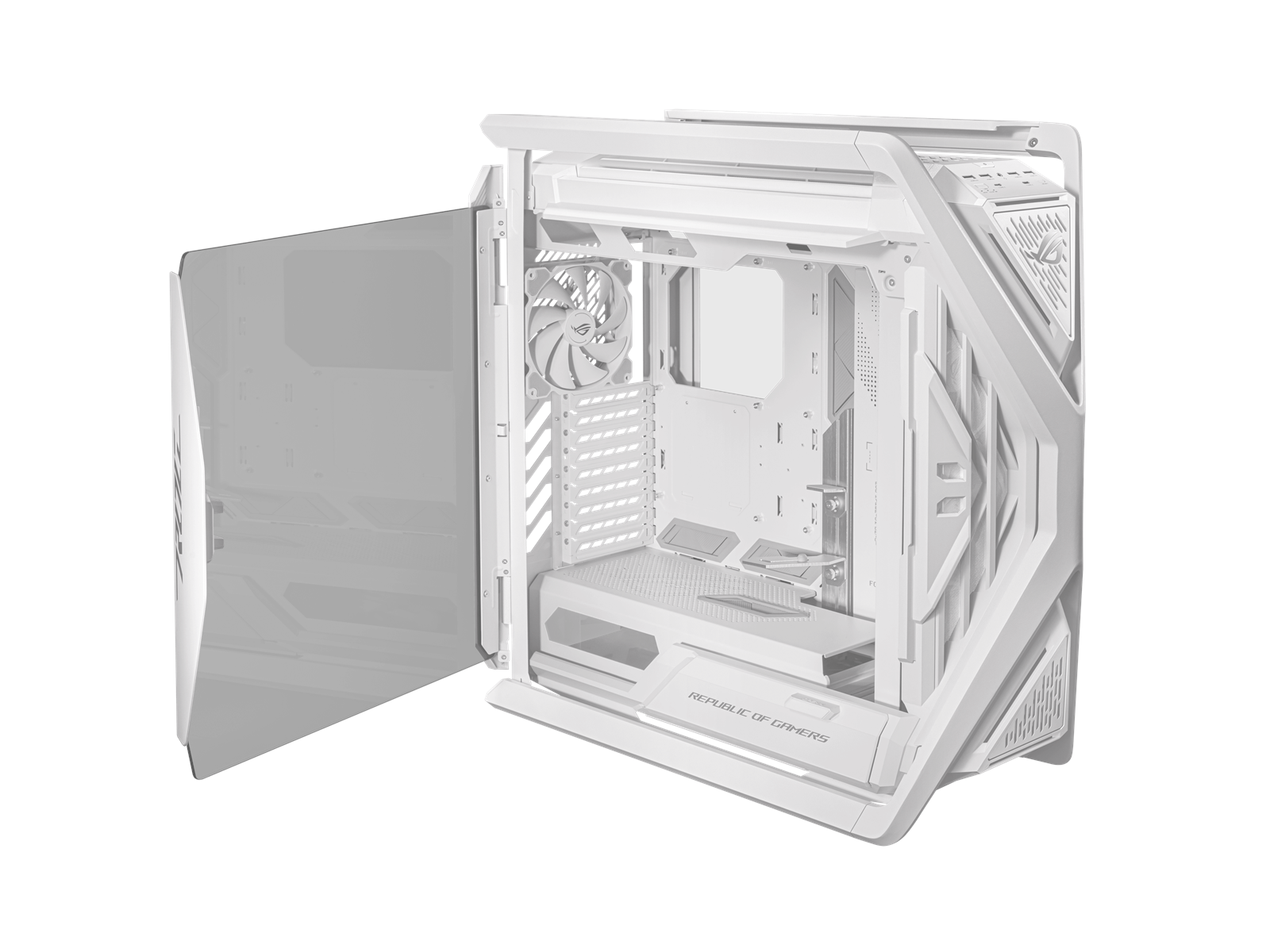 ASUS ROG Hyperion GR701 - White - Gehäuse - Fulltower - Schwarz