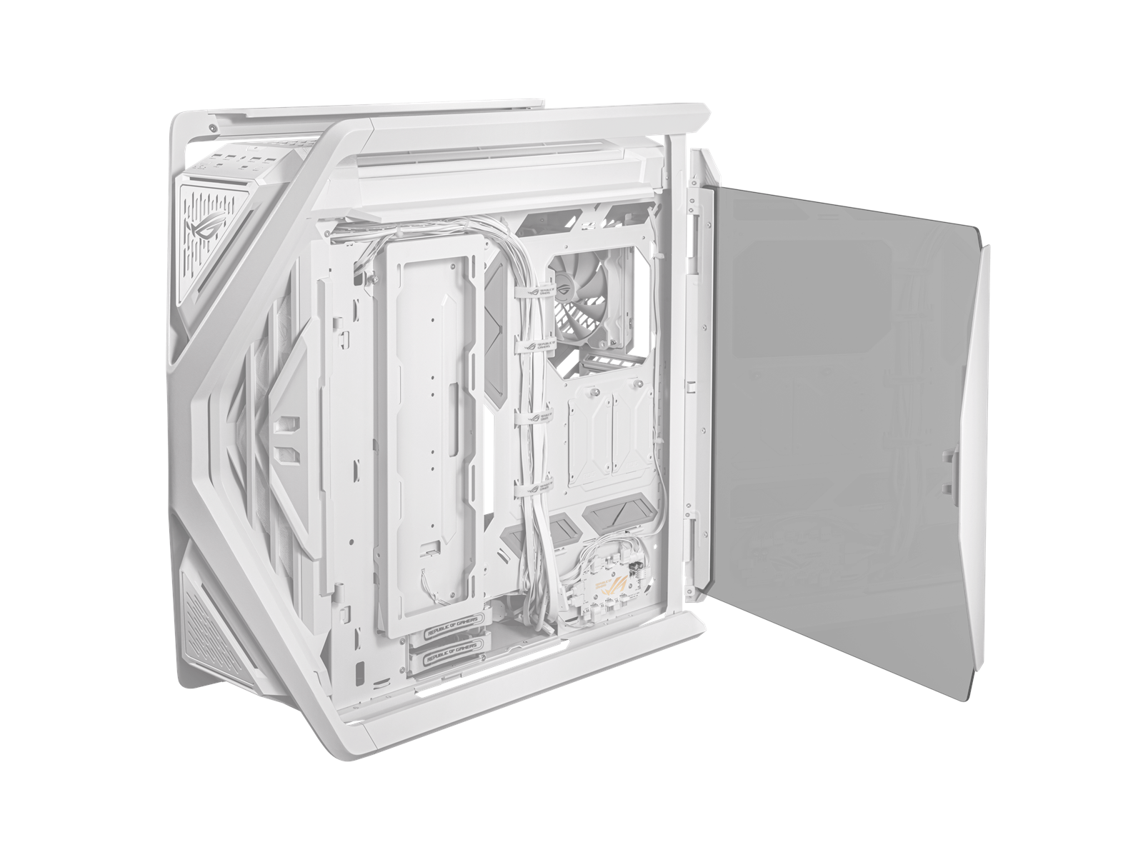 ASUS ROG Hyperion GR701 - White - Gehäuse - Fulltower - Schwarz