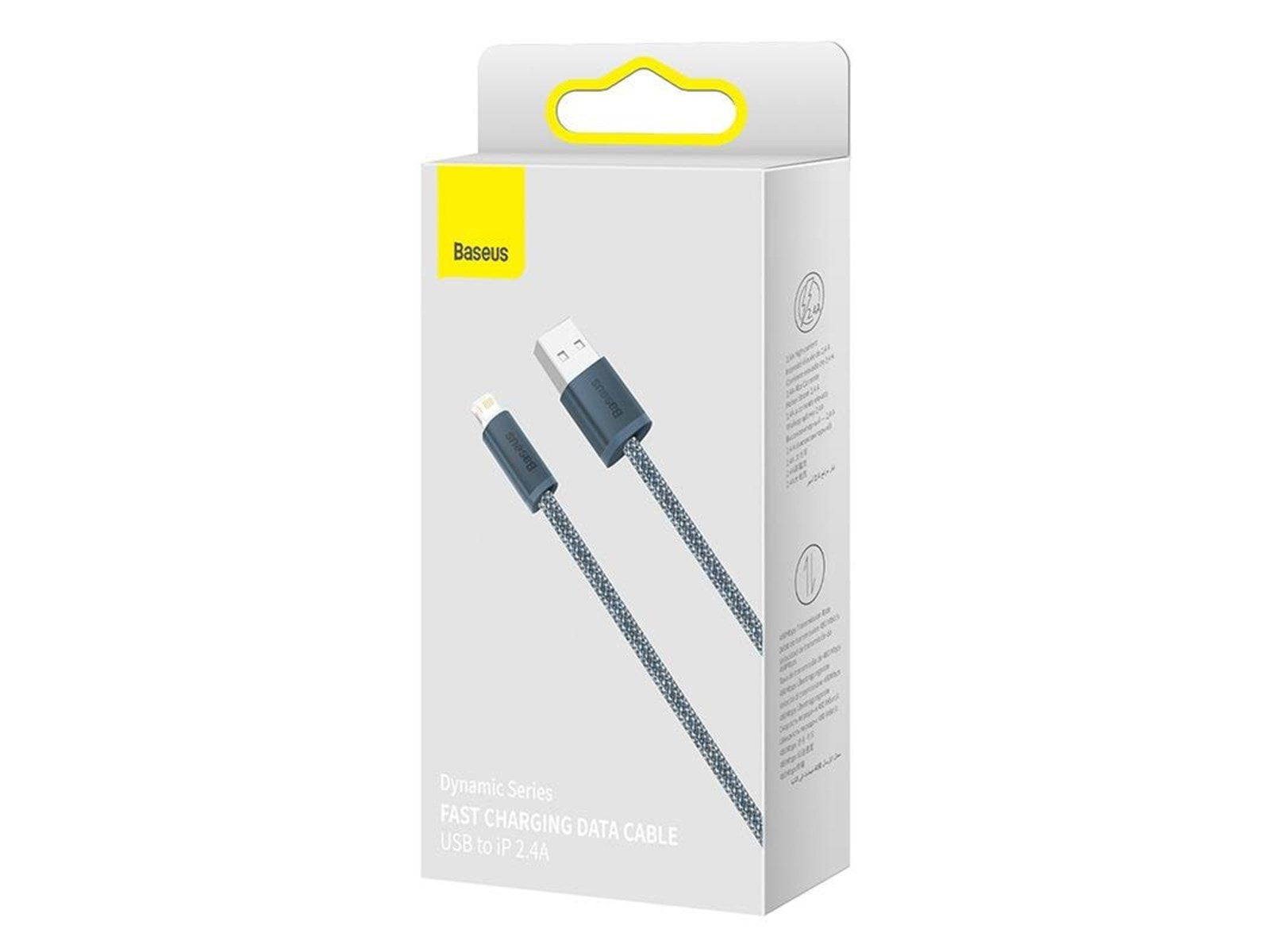 Baseus Dynamic Series cable USB to Lightning 2.4A 2m (gray)
