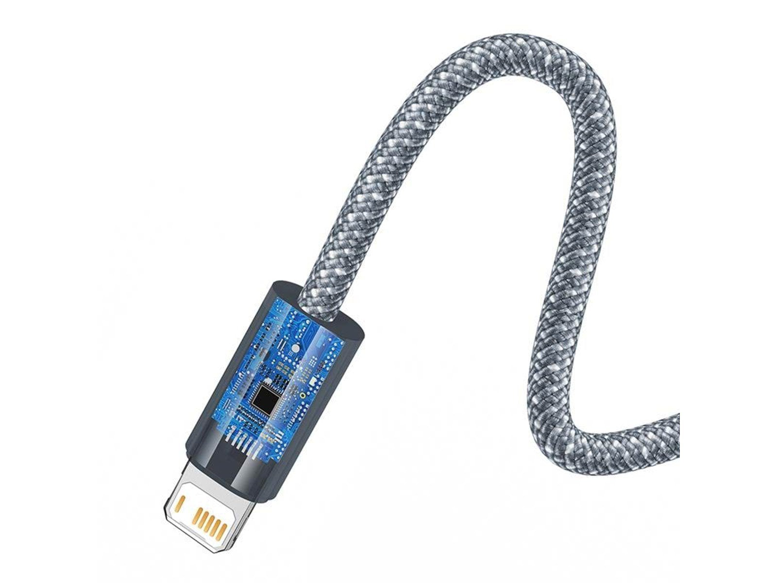 Baseus Dynamic Series cable USB to Lightning 2.4A 2m (gray)
