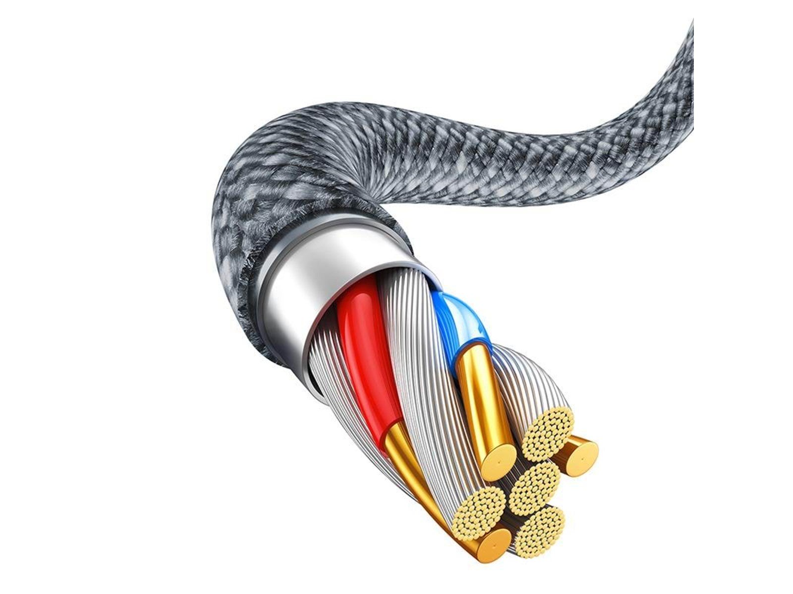 Baseus Dynamic Series cable USB to Lightning 2.4A 2m (gray)