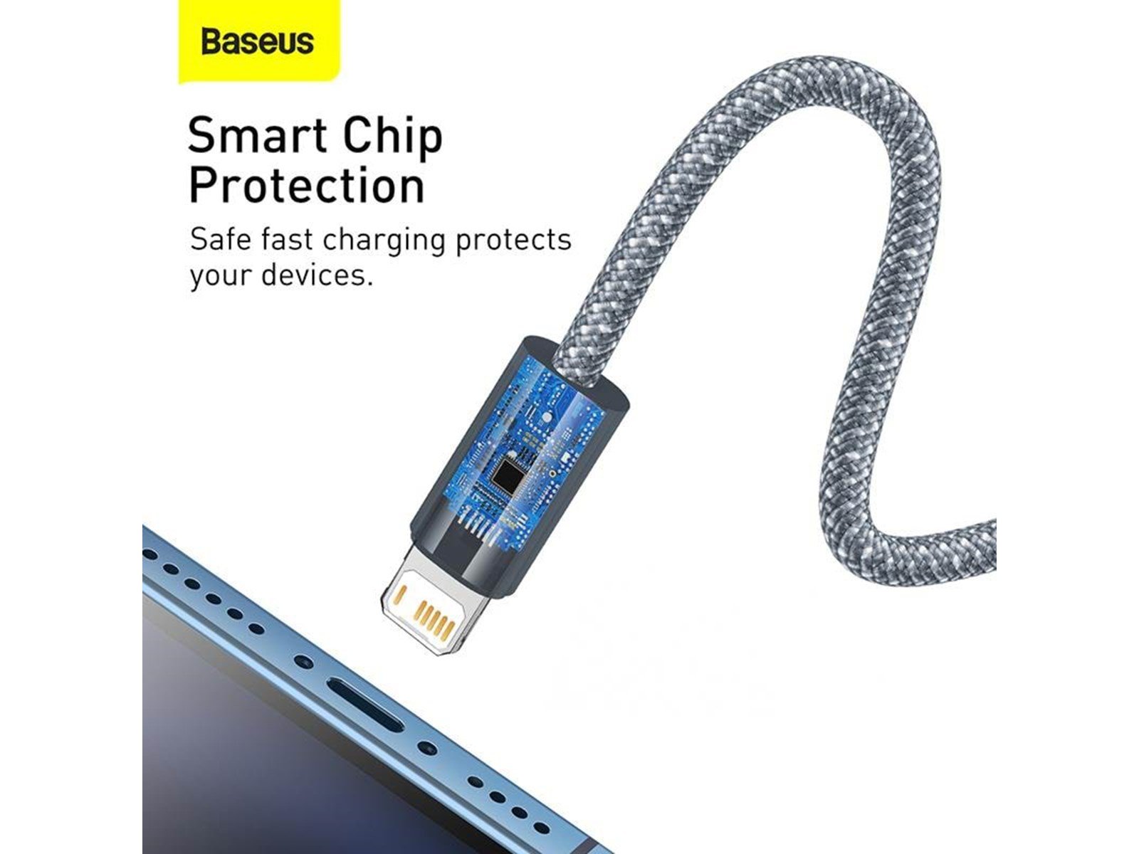 Baseus Dynamic Series cable USB to Lightning 2.4A 2m (gray)