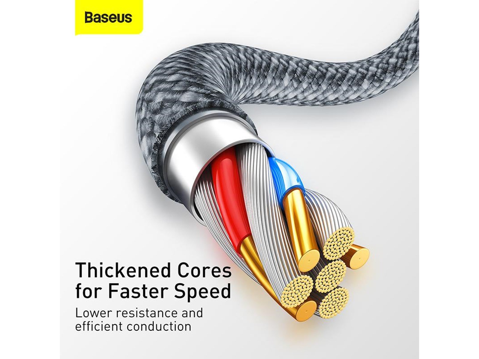Baseus Dynamic Series cable USB to Lightning 2.4A 2m (gray)